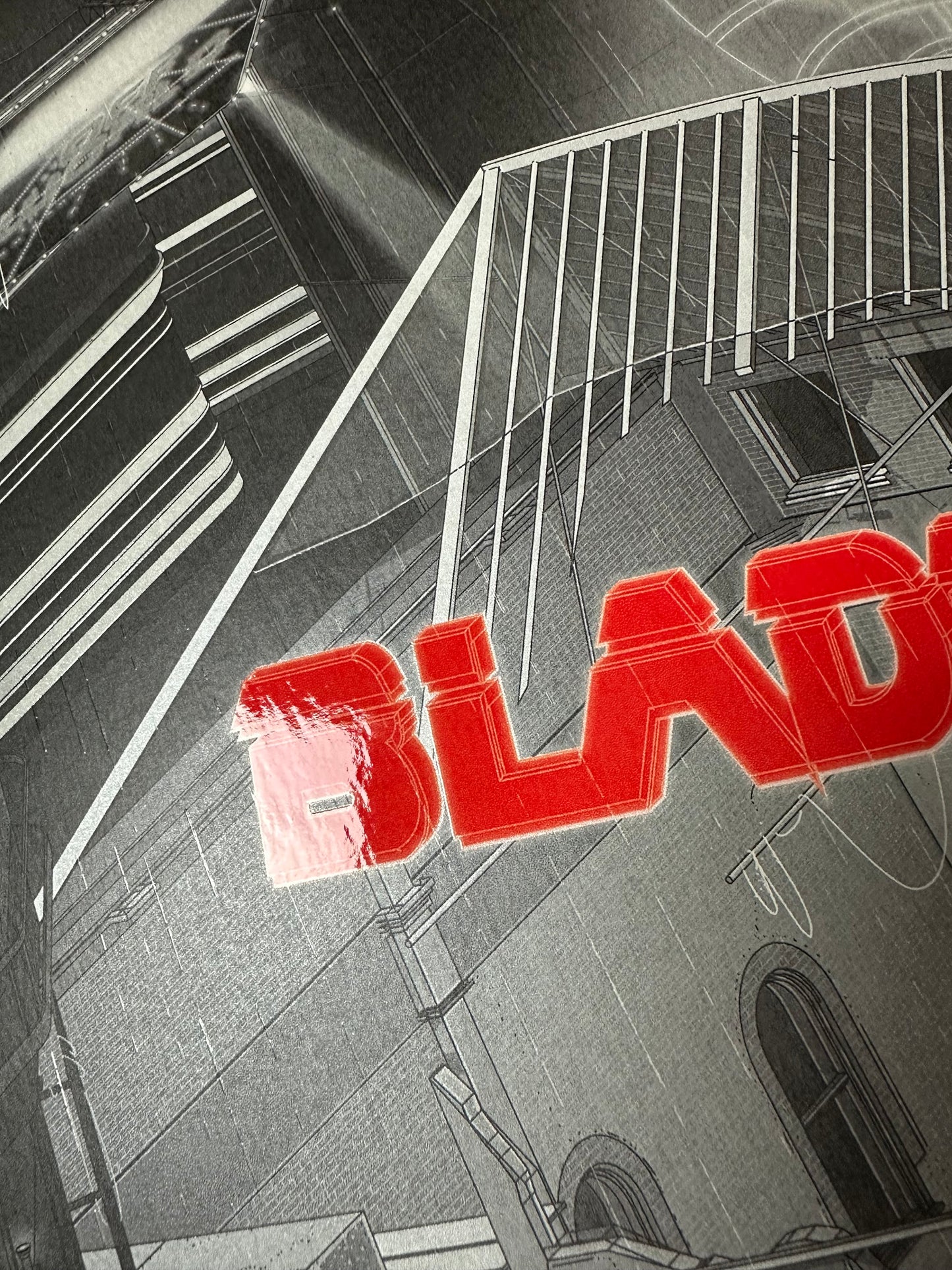 Doug John Miller – Blade Runner B&W Variant, 24 x 36 in, poster, image 9