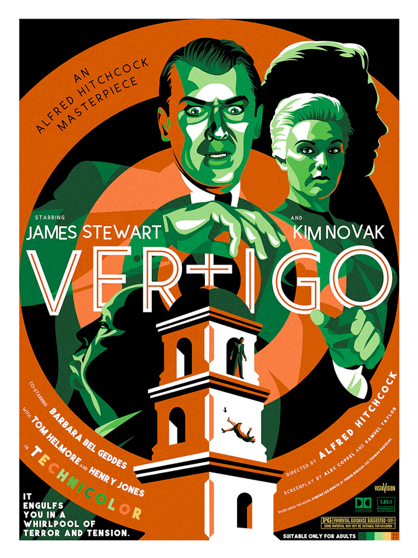 Danny Haas – Vertigo, 18 x 24 in, art print, image 7
