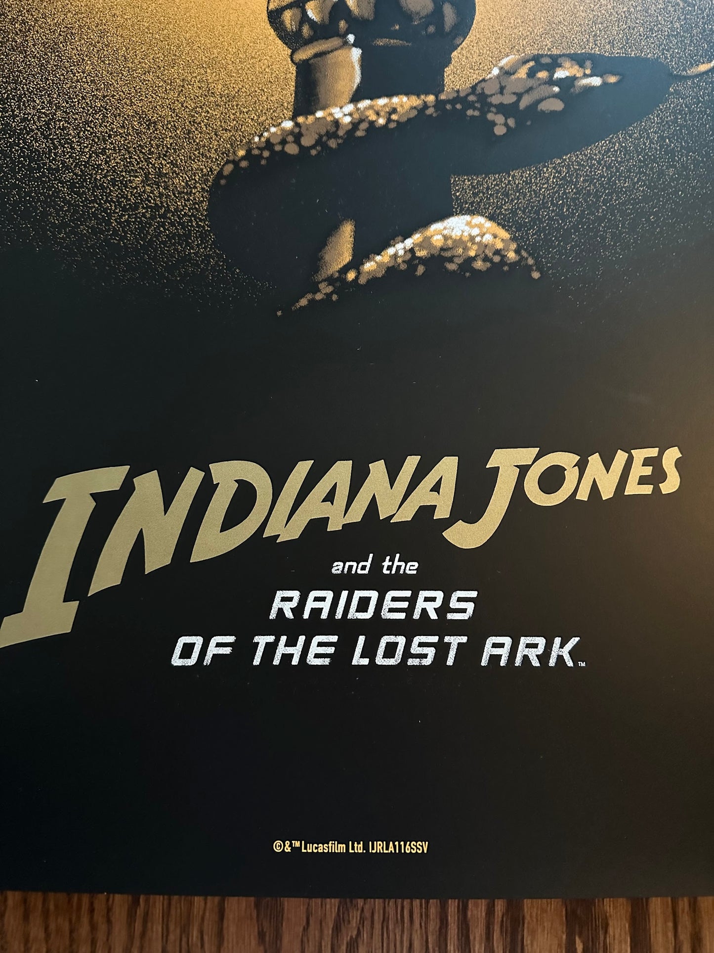Lyndon Willoughby – Indiana Jones Raiders of the Lost Ark Variant, 18 x 36 in, art print, image 3