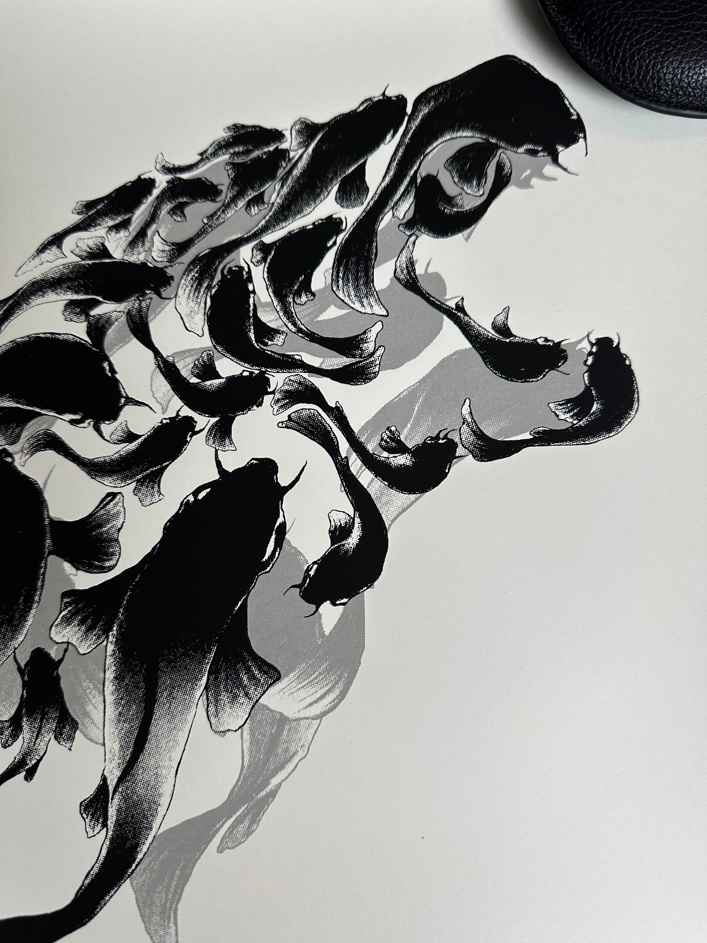 Benedict Woodhead – Godzilla, 24 x 36 in, poster, image 2