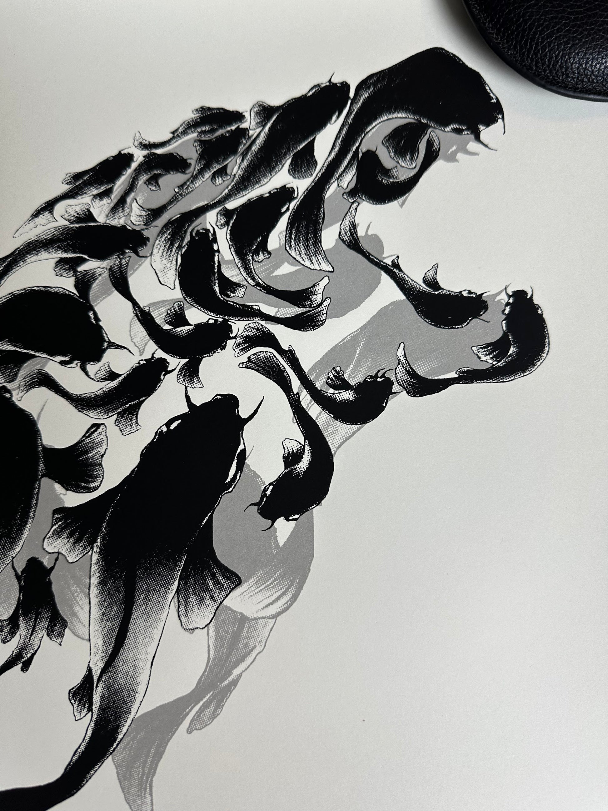 Benedict Woodhead – Godzilla, 24 x 36 in, poster, image 2