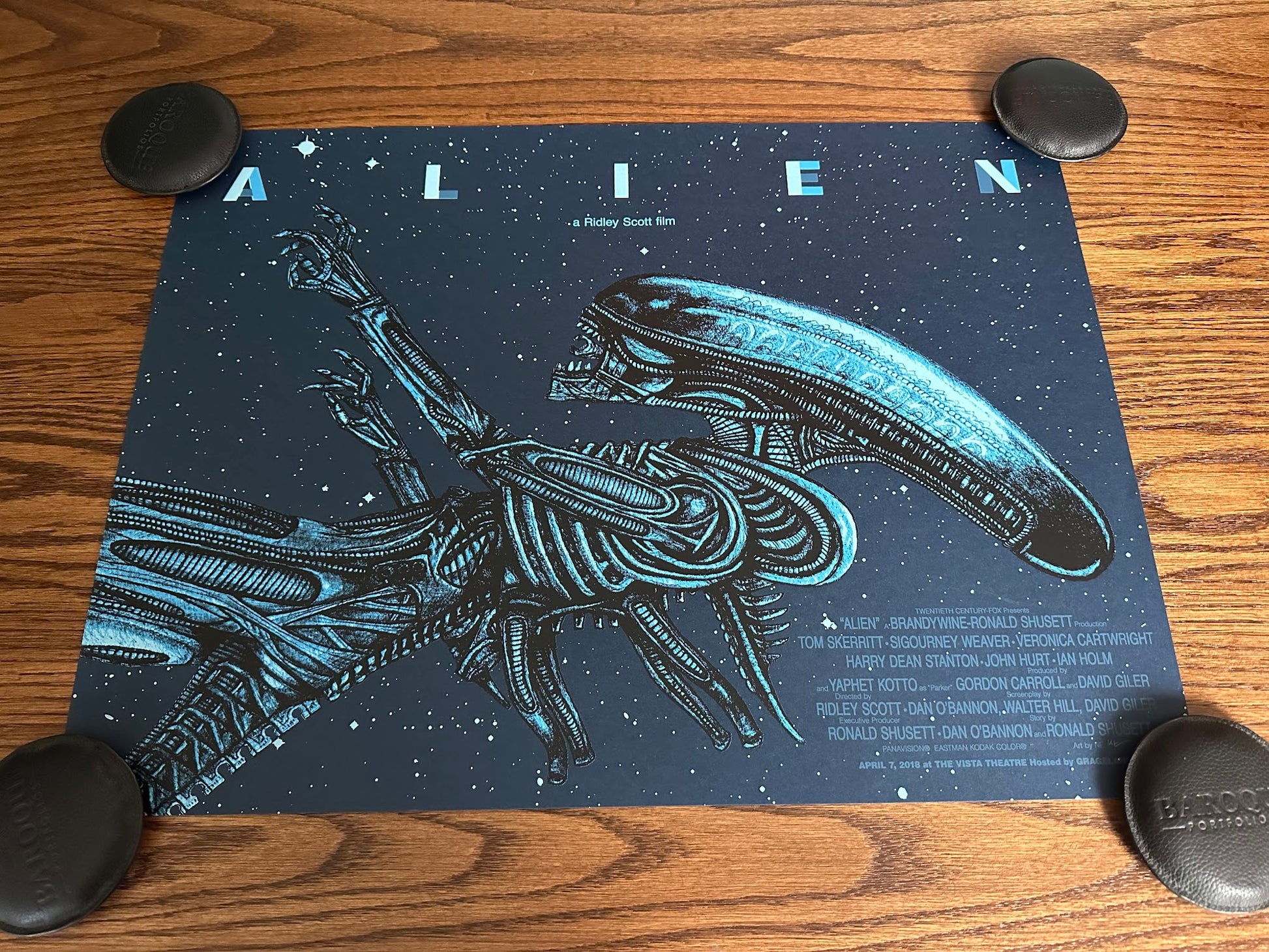 New Flesh – Alien, 24 x 18 in, art print