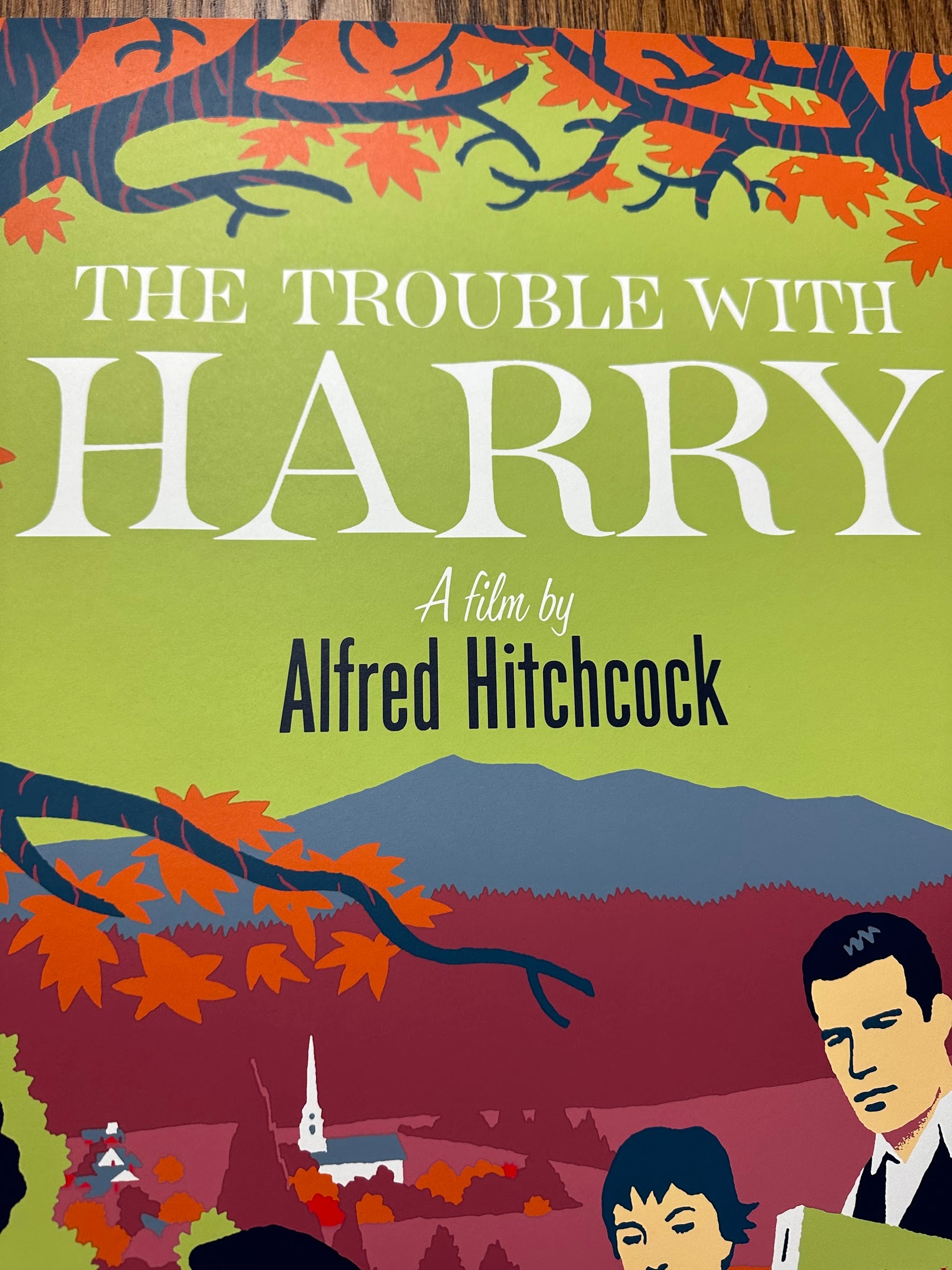 David Merveille – The Trouble with Harry Variant, 24 x 36 in, poster, image 6