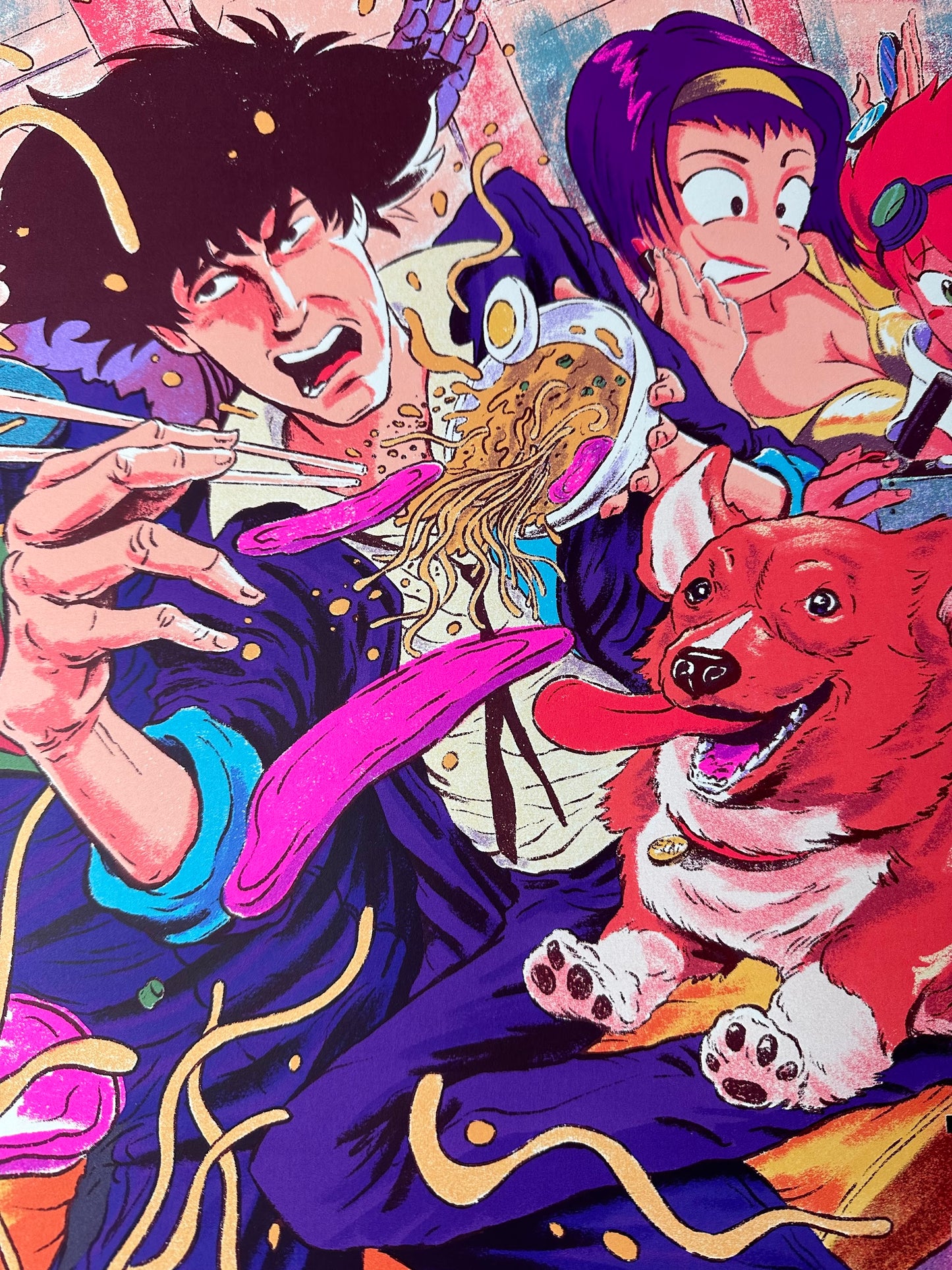 JJ Harrison – Cowboy Bebop, 24 x 18 in, art print, image 3