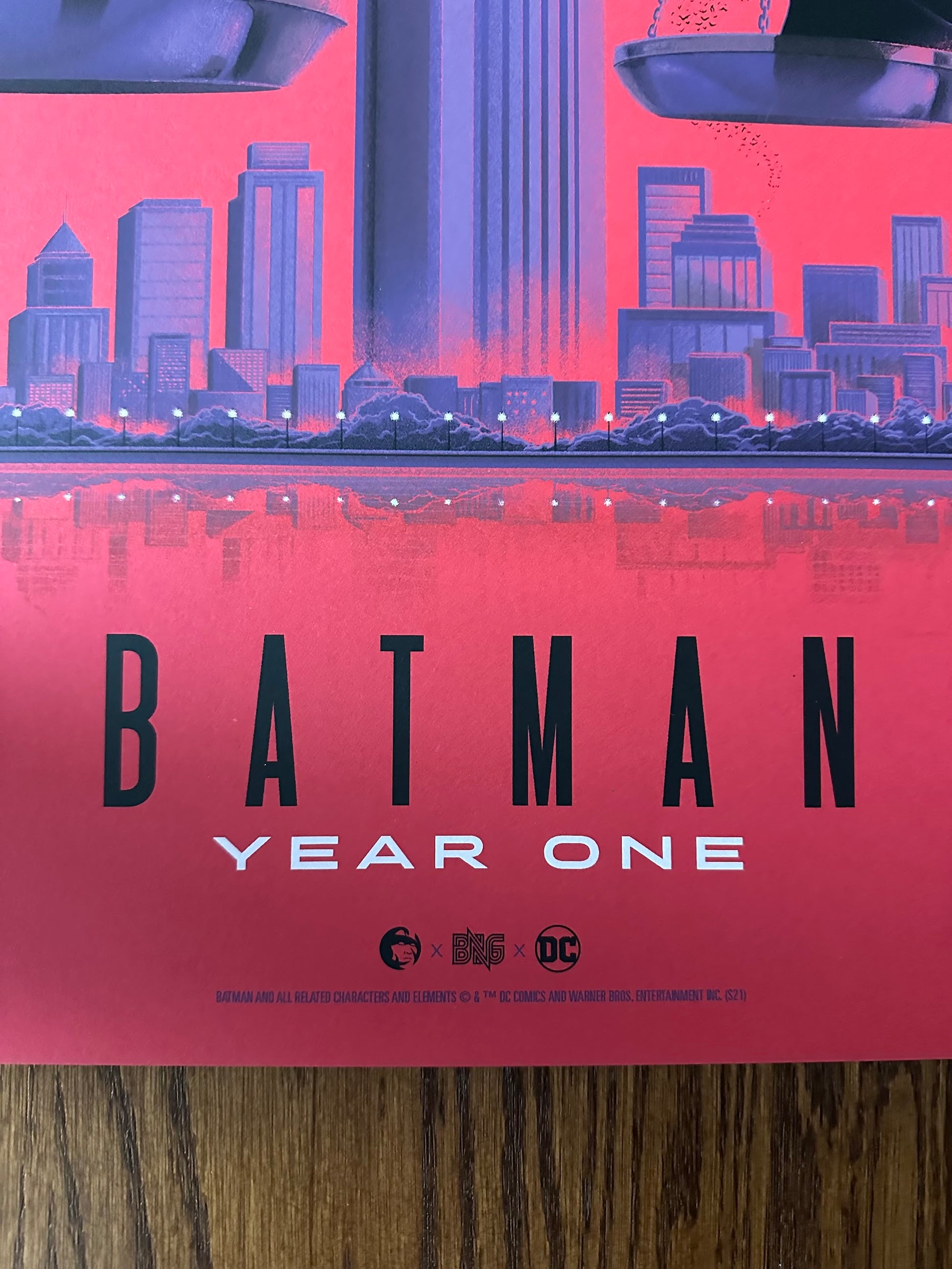 Patrick Connan – Batman Year One Variant, 18 x 24 in, art print, image 6
