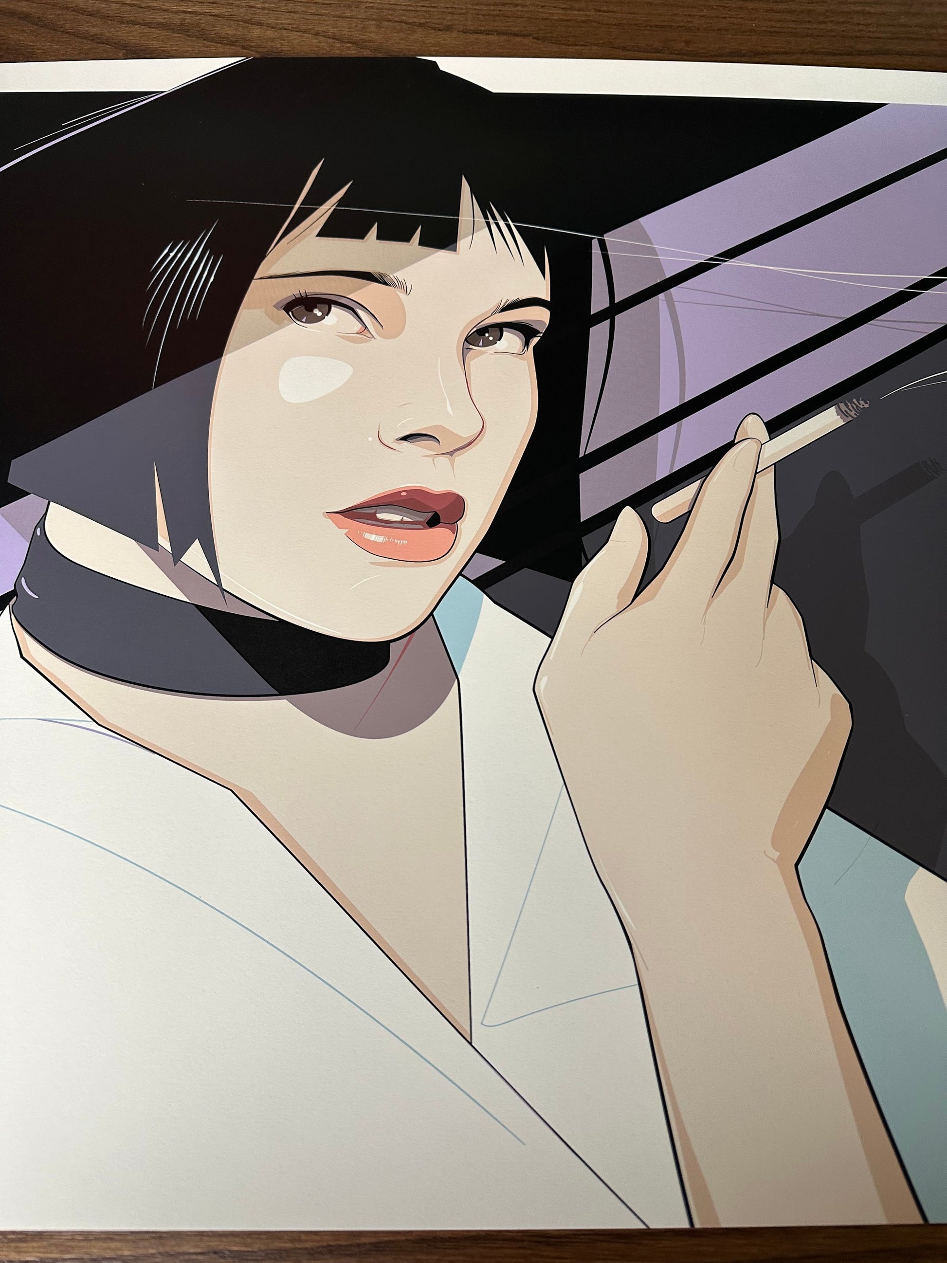 Craig Drake – Leon the Professional "Mathilda" Portrait, 36 x 24 in, poster, image 3