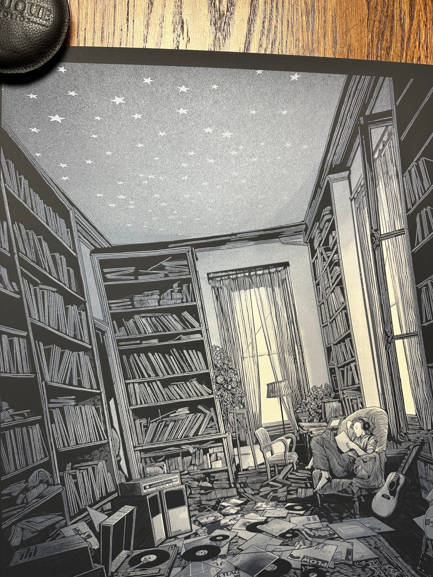 Daniel Danger – Record Room "Limited to One", 18 x 24 in, art print, image 4