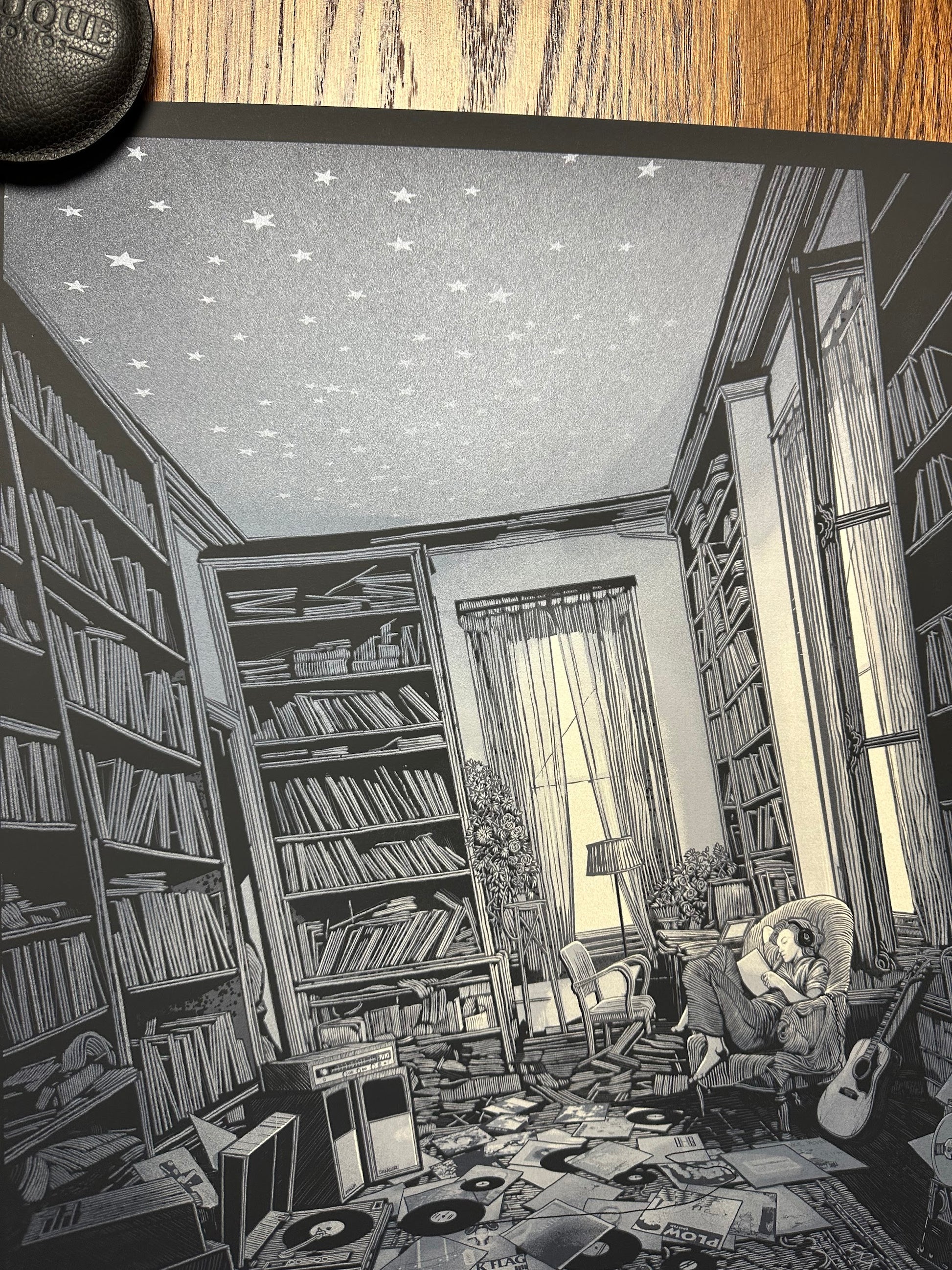 Daniel Danger – Record Room "Limited to One", 18 x 24 in, art print, image 4
