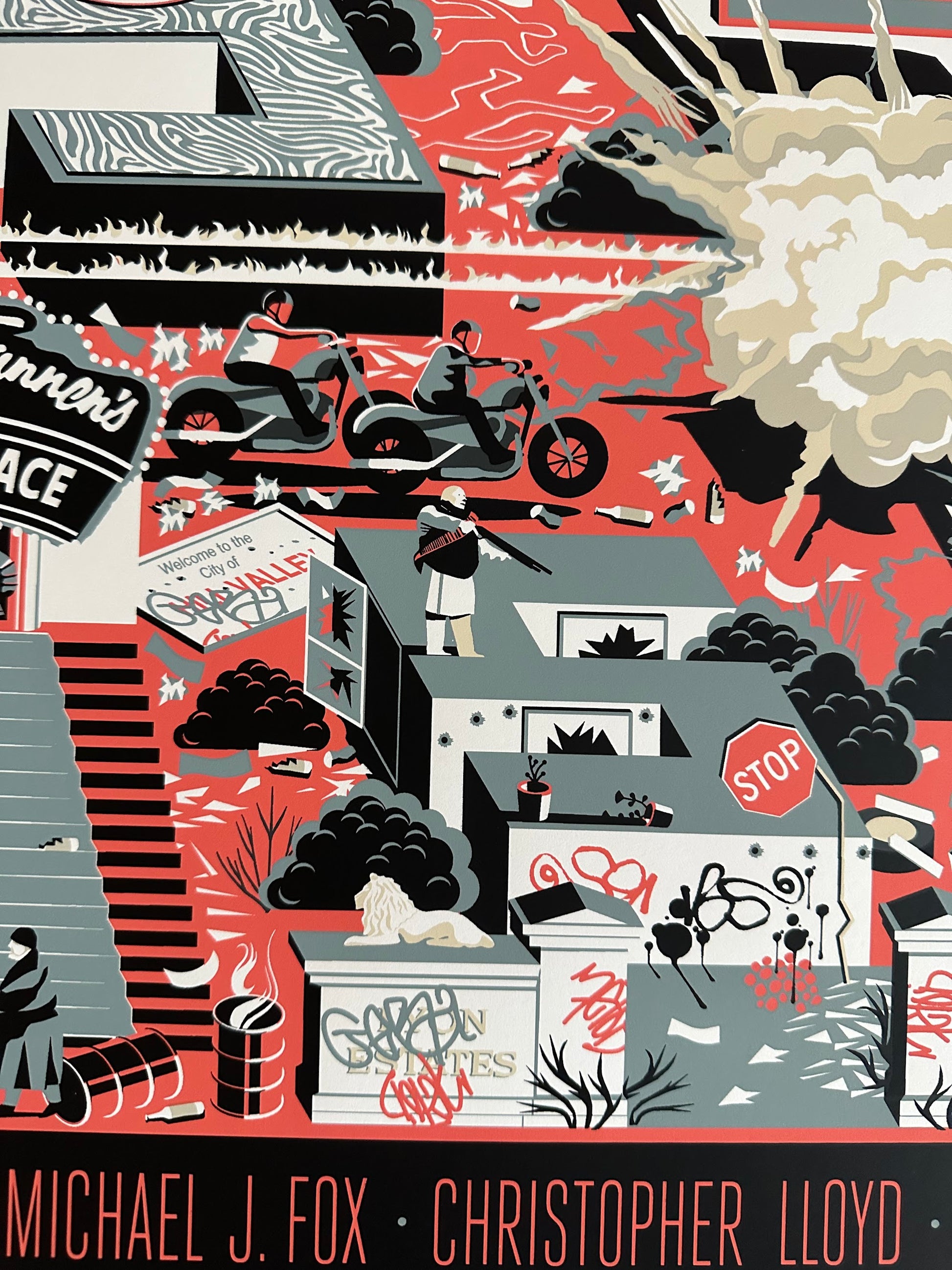 Adam Simpson – Back to the Future Part II, 36 x 24 in, poster, image 4