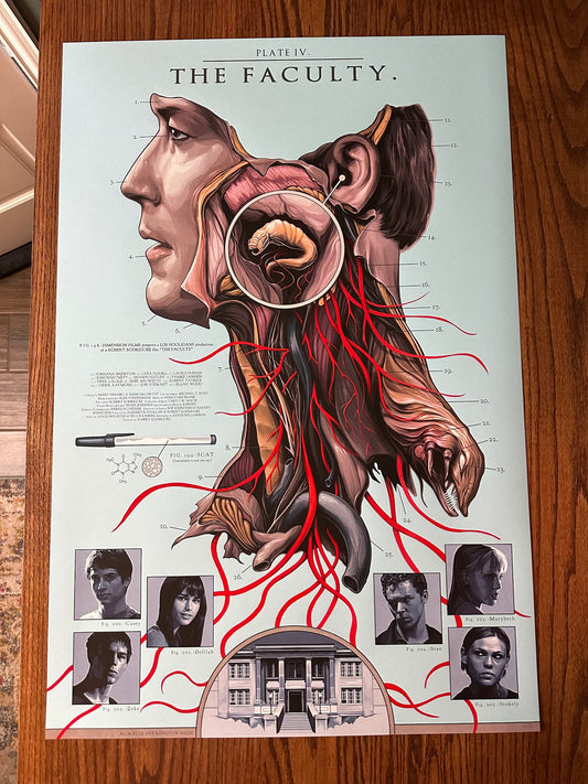 David Seidman – The Faculty, 24 x 36 in, poster