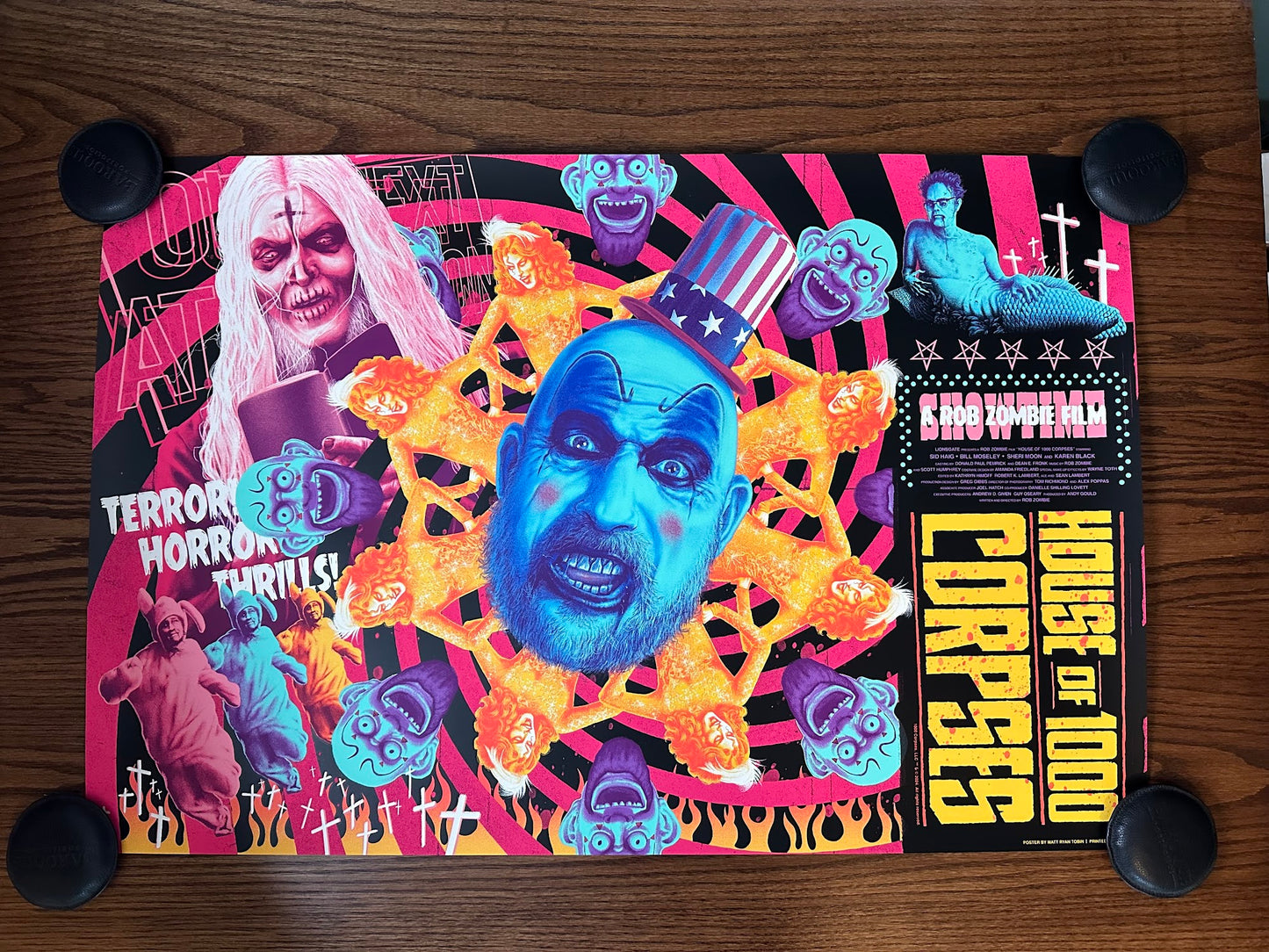 Matt Ryan Tobin – House of 1000 Corpses GID, 36 x 24 in, poster