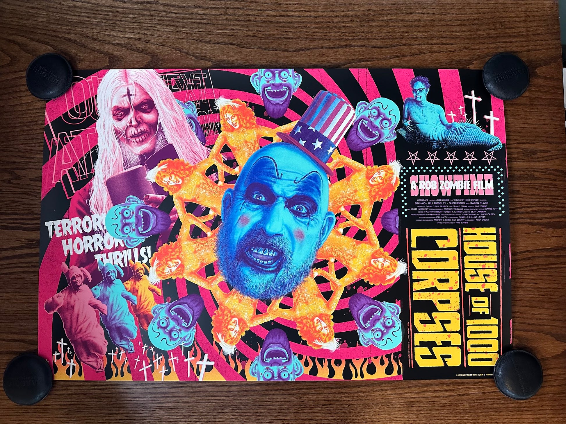 Matt Ryan Tobin – House of 1000 Corpses GID, 36 x 24 in, poster