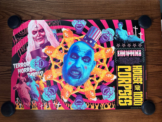 Matt Ryan Tobin – House of 1000 Corpses GID, 36 x 24 in, poster