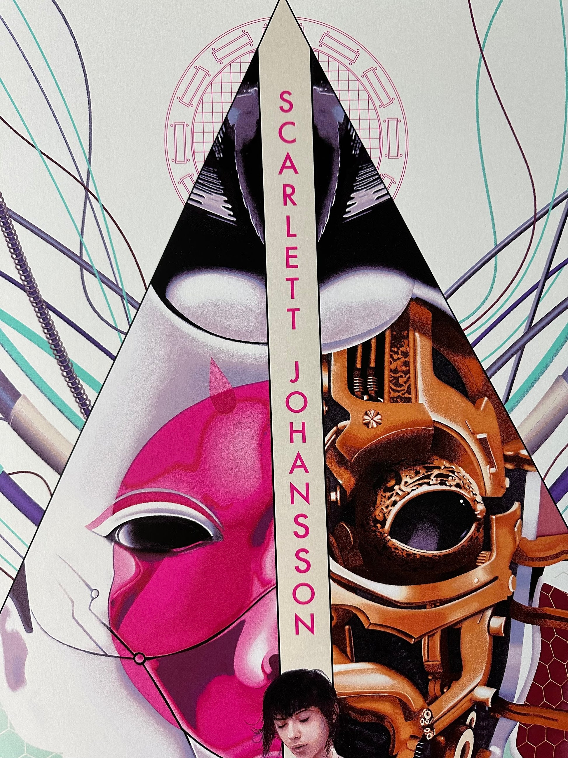 Alberto Reyes – Ghost in the Shell, 24 x 36 in, poster, image 2