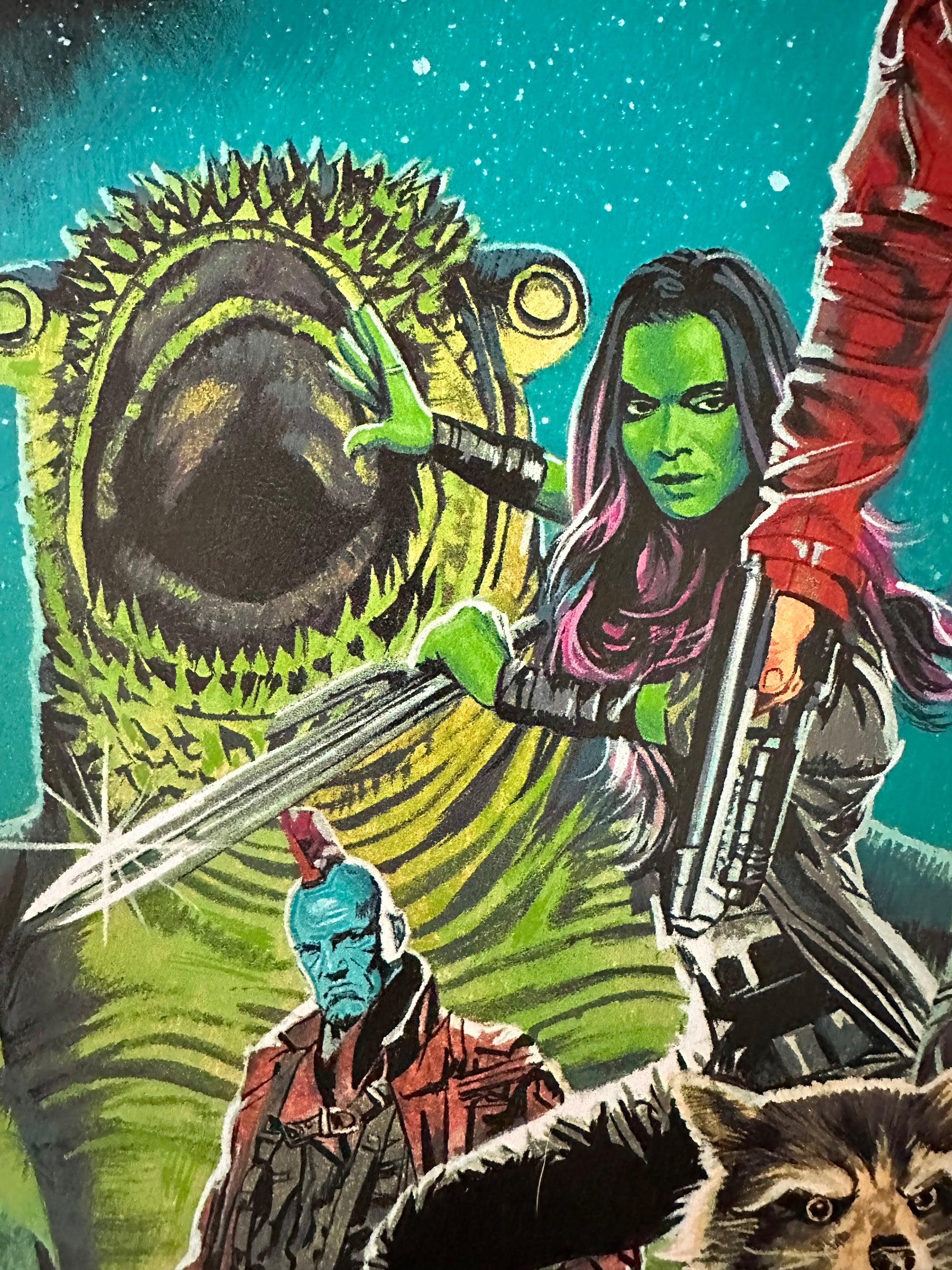 Paul Mann – Guardians of the Galaxy 2, 24 x 36 in, poster, image 4