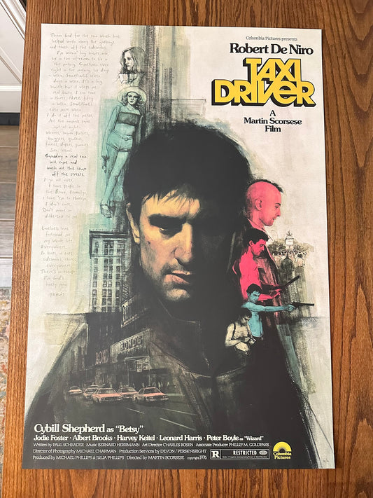Hans Woody – Taxi Driver, 24 x 36 in, poster