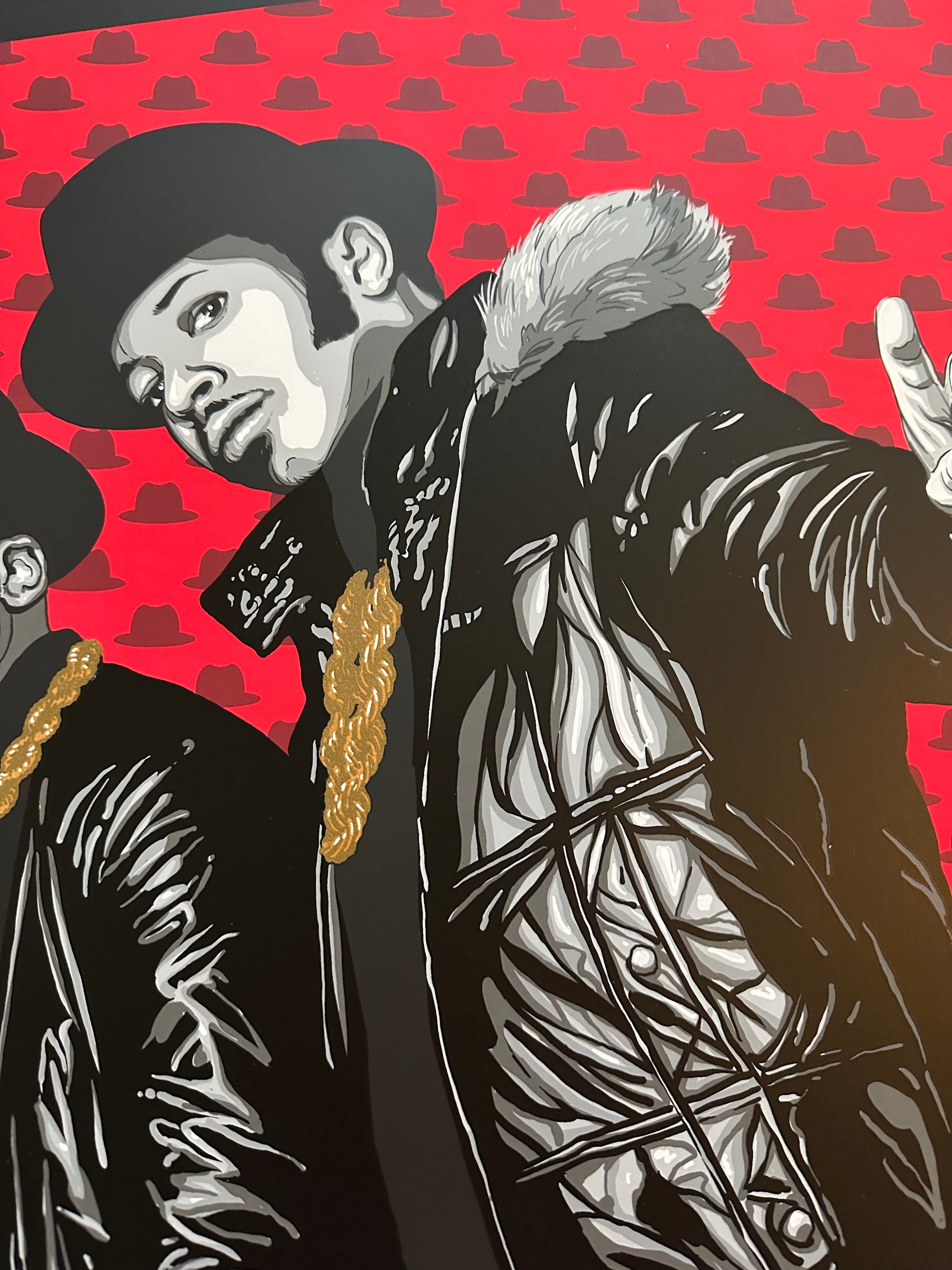 Vance Kelly – Run DMC, 24 x 36 in, poster, image 4