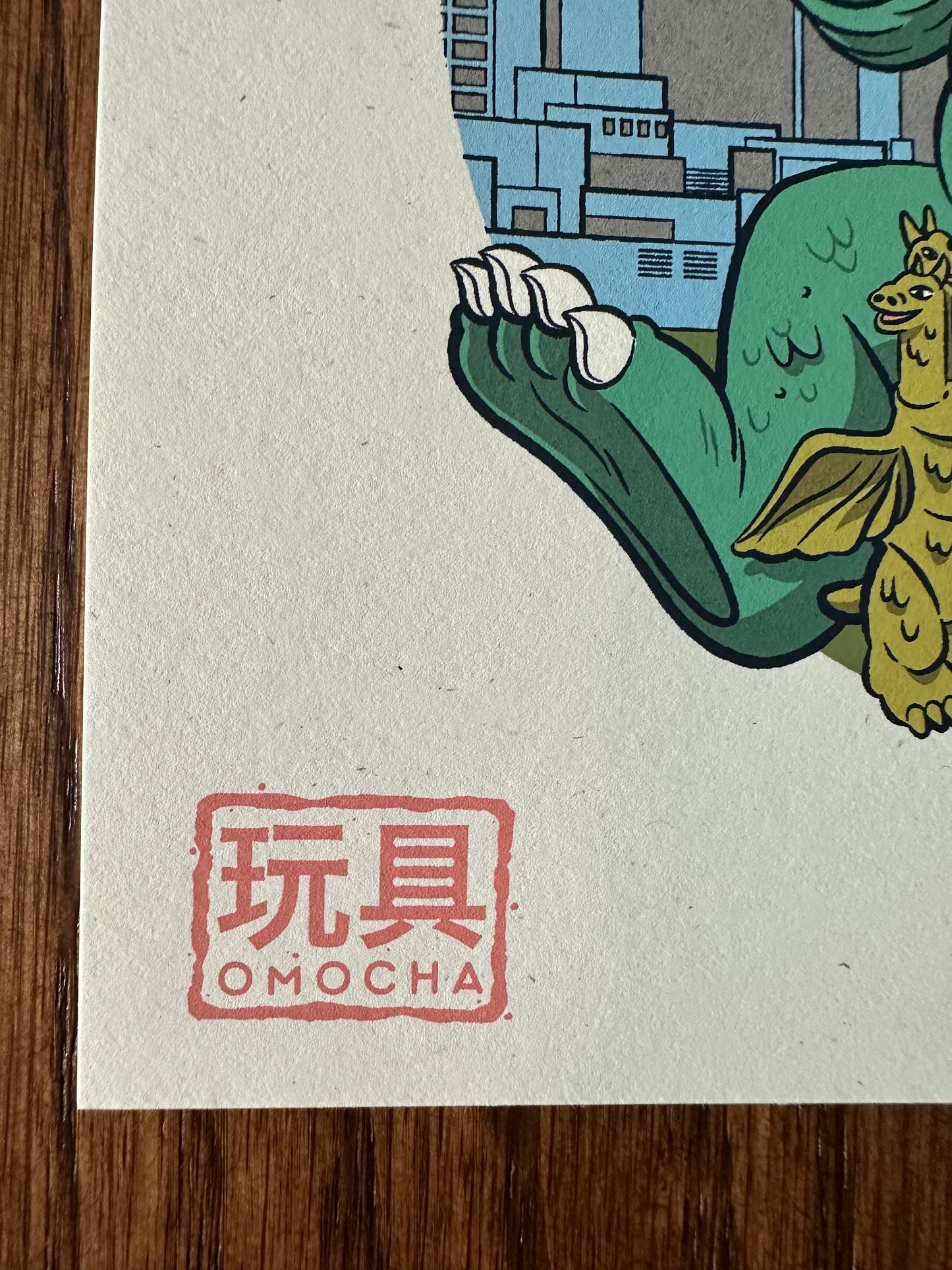 Anthony Petrie – Strange Beast Omocha, 7 x 7 in, art print, image 3