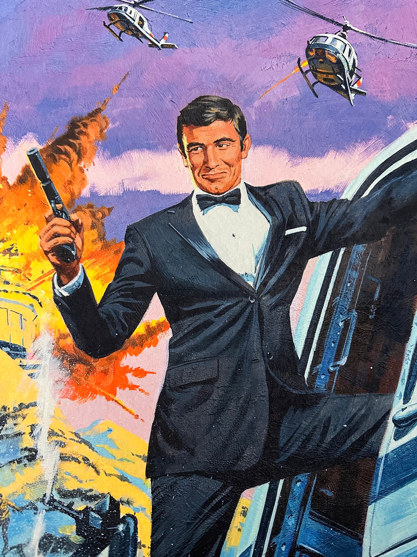 Paul Mann - On Her Majesty's Secret Service Art Variant 24x36 movie poster - detail image 2