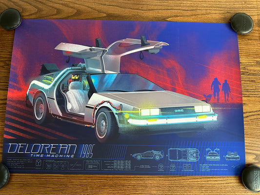 Kevin Tong – Back to the Future, 36 x 24 in, poster, image 4