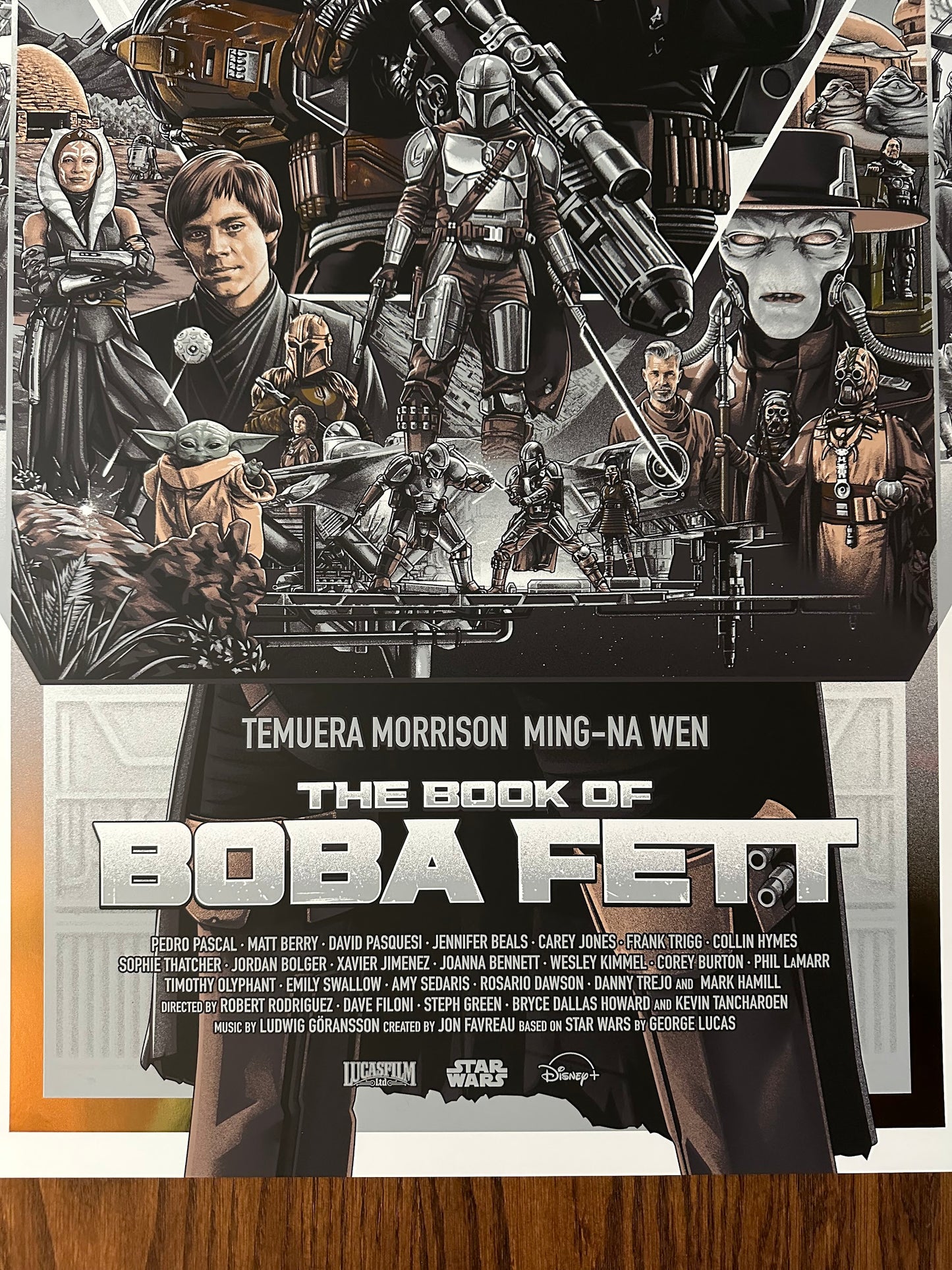 Amien Juugo – The Book of Boba Fett Variant, 24 x 36 in, poster, image 7