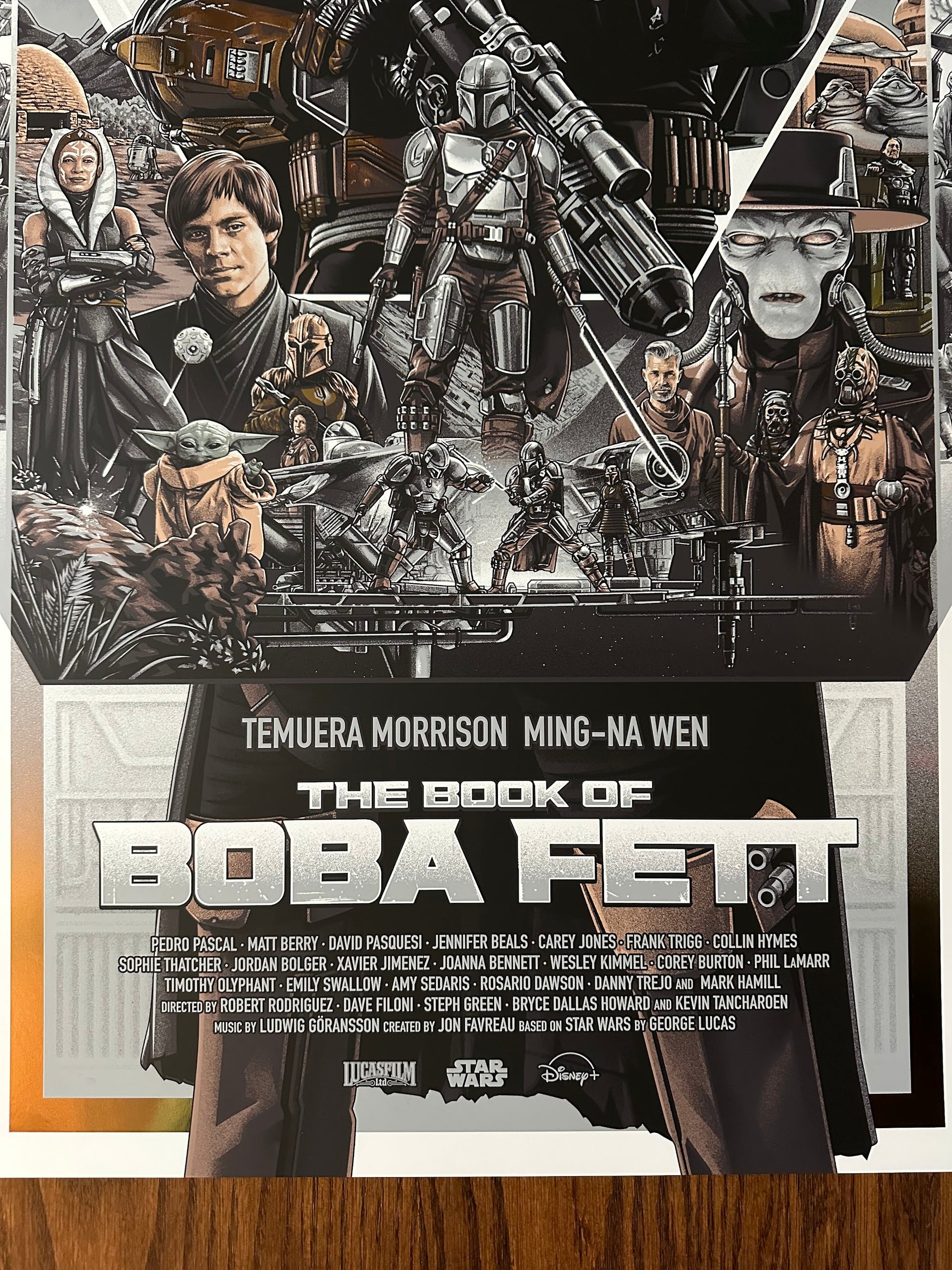 Amien Juugo – The Book of Boba Fett Variant, 24 x 36 in, poster, image 7