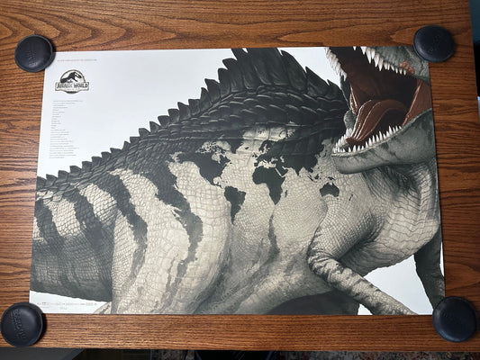 Phantom City Creative – Jurassic World Dominion, 36 x 24 in, poster