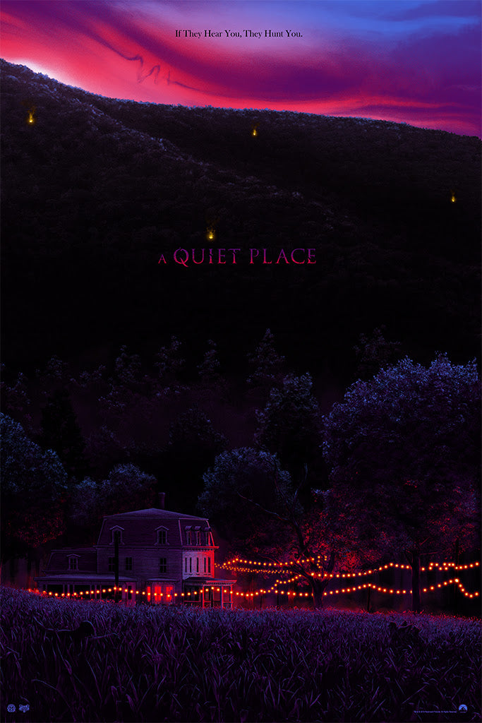 Mike Saputo – The Quiet Place, 24 x 36 in, poster, image 8