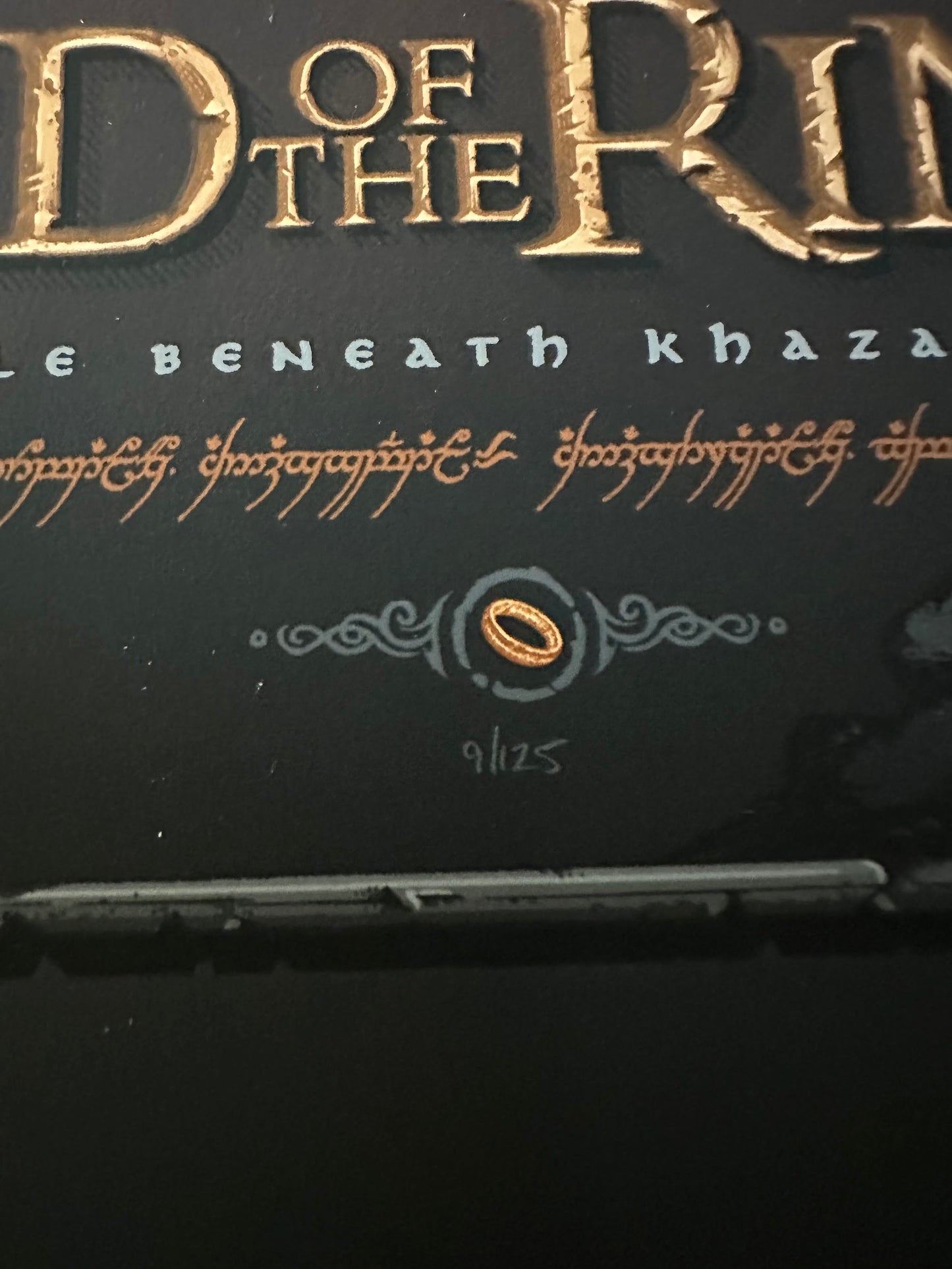 Brad Dunlop – LOTR Battle Beneath Khazad-dum, 12 x 24 in, art print, image 6