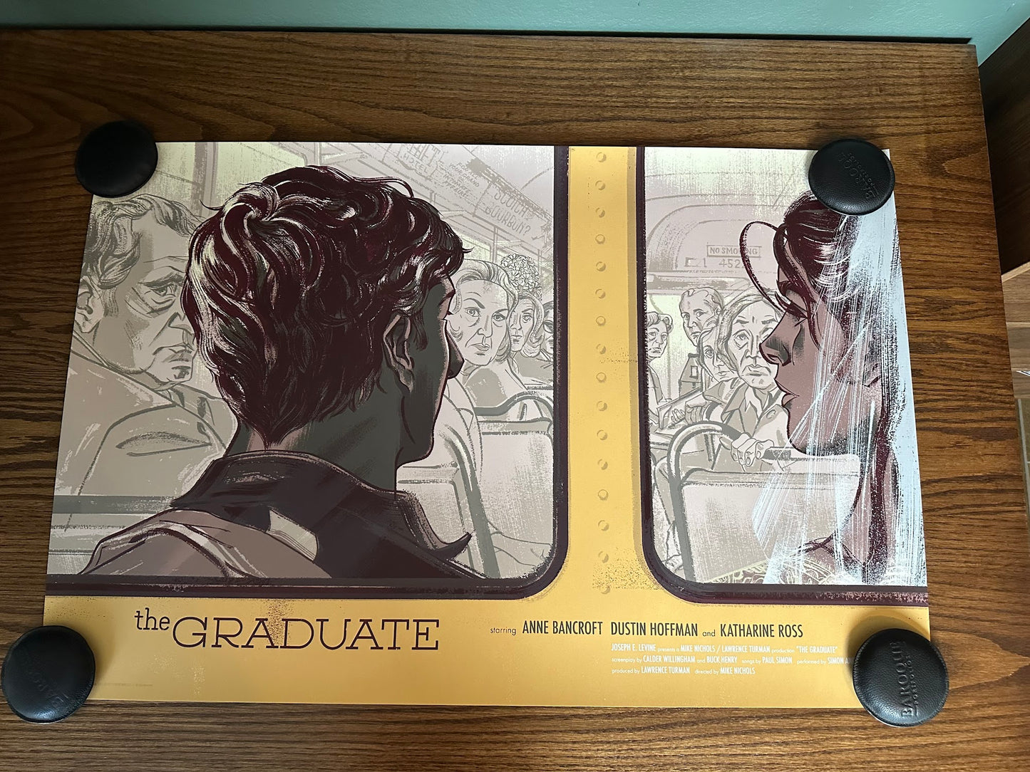 Anne Benjamin – The Graduate, 36 x 24 in, poster