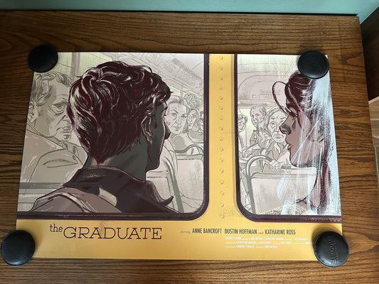 Anne Benjamin – The Graduate, 36 x 24 in, poster