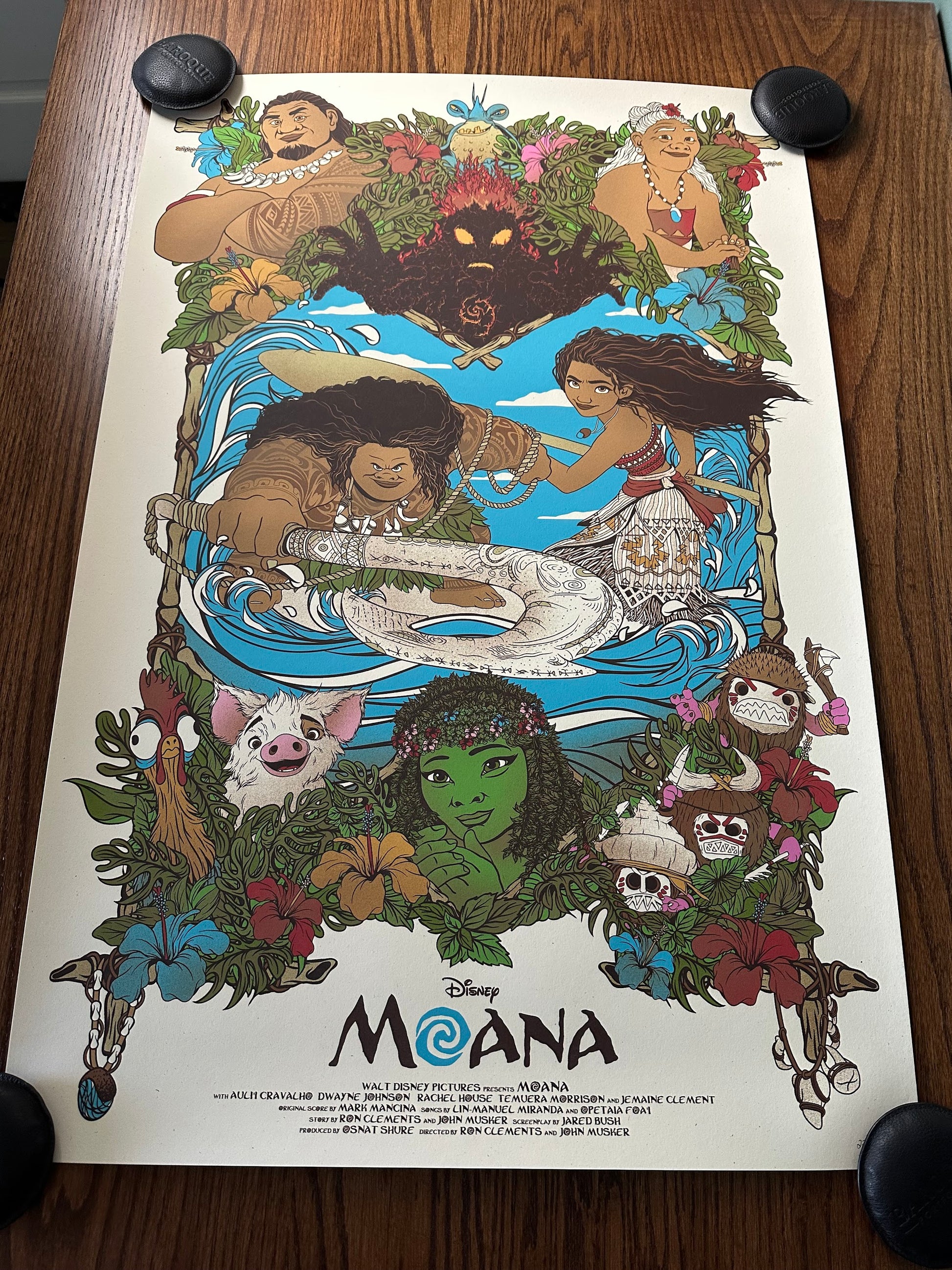 Mainger – Disney's Moana, 24 x 36 in, poster