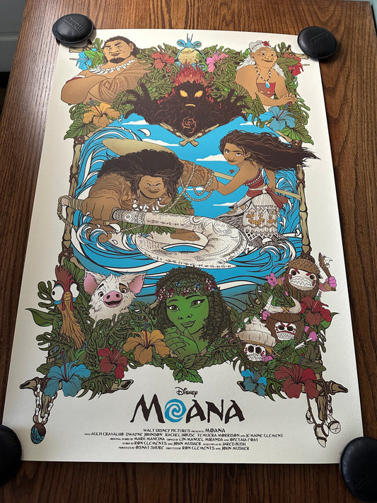 Mainger – Disney's Moana, 24 x 36 in, poster