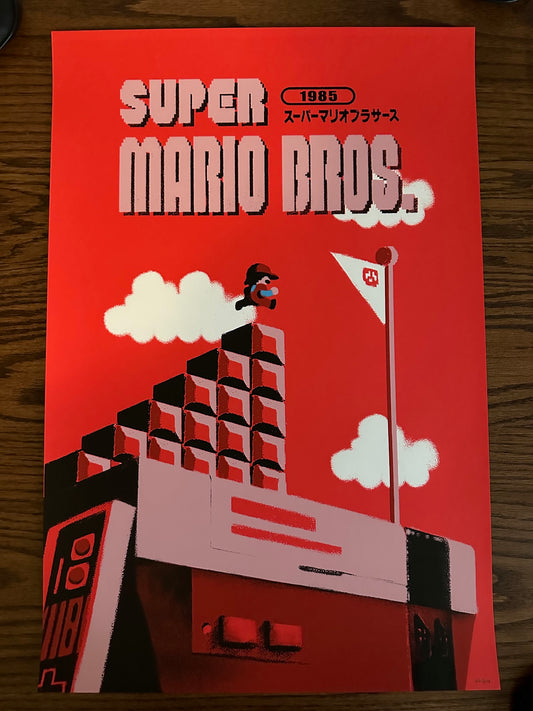 Lyndon Willoughby – Super Mario Bros, 16 x 24 in, art print, image 6