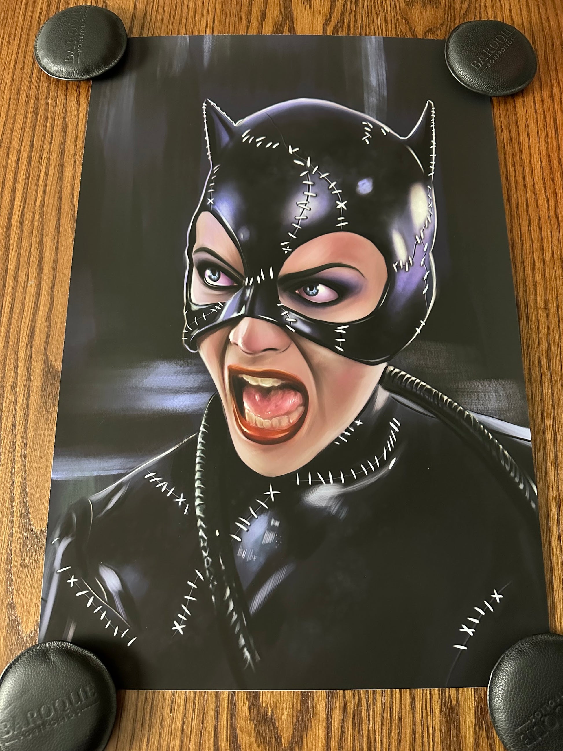 Oscar Martinez – Catwoman, 16 x 24 in, art print