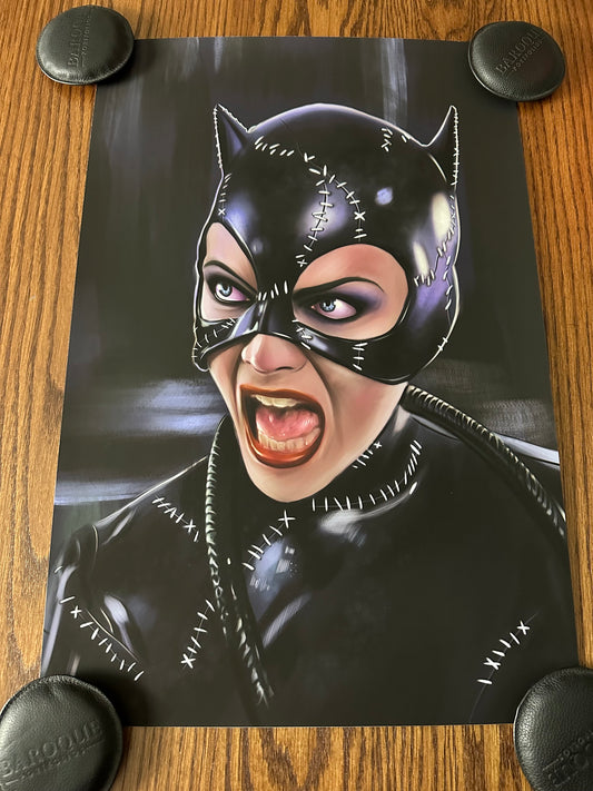 Oscar Martinez – Catwoman, 16 x 24 in, art print