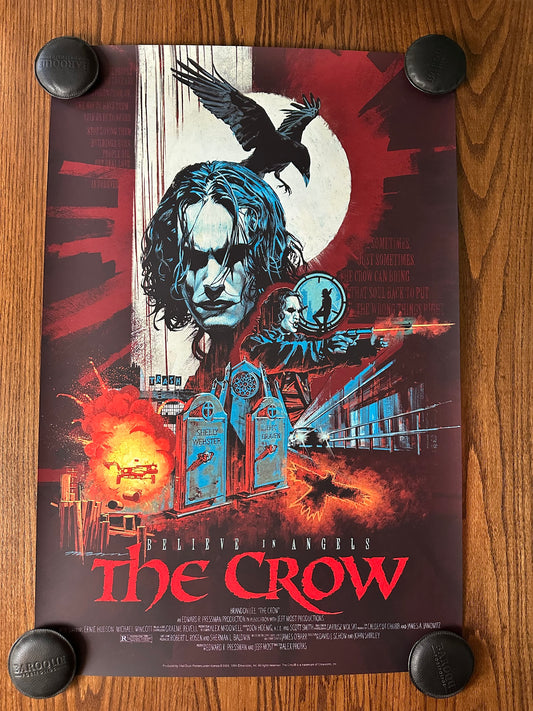 Paul Mann – The Crow Saniose Variant, 24 x 36 in, poster