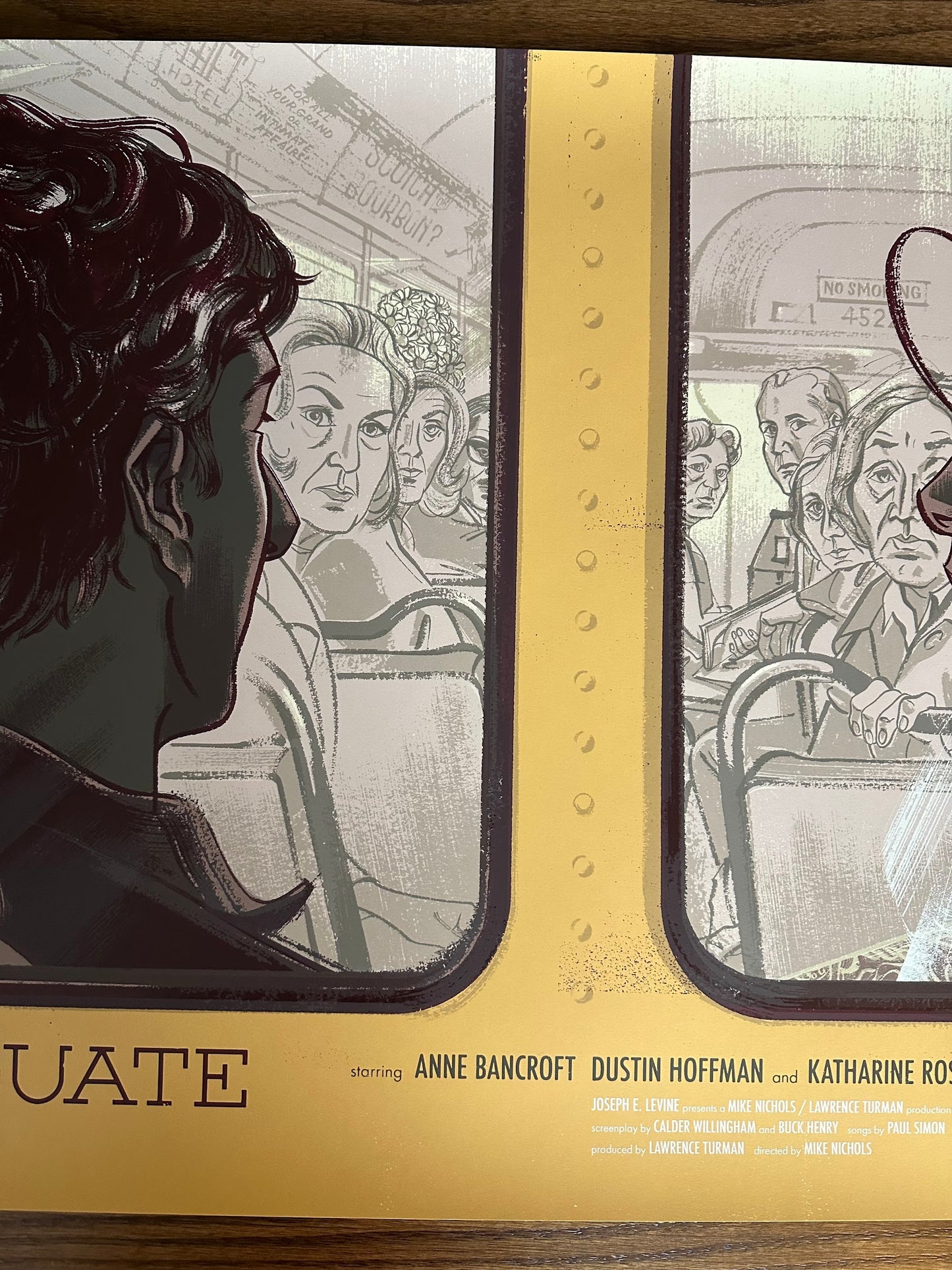 Anne Benjamin – The Graduate, 36 x 24 in, poster, image 3