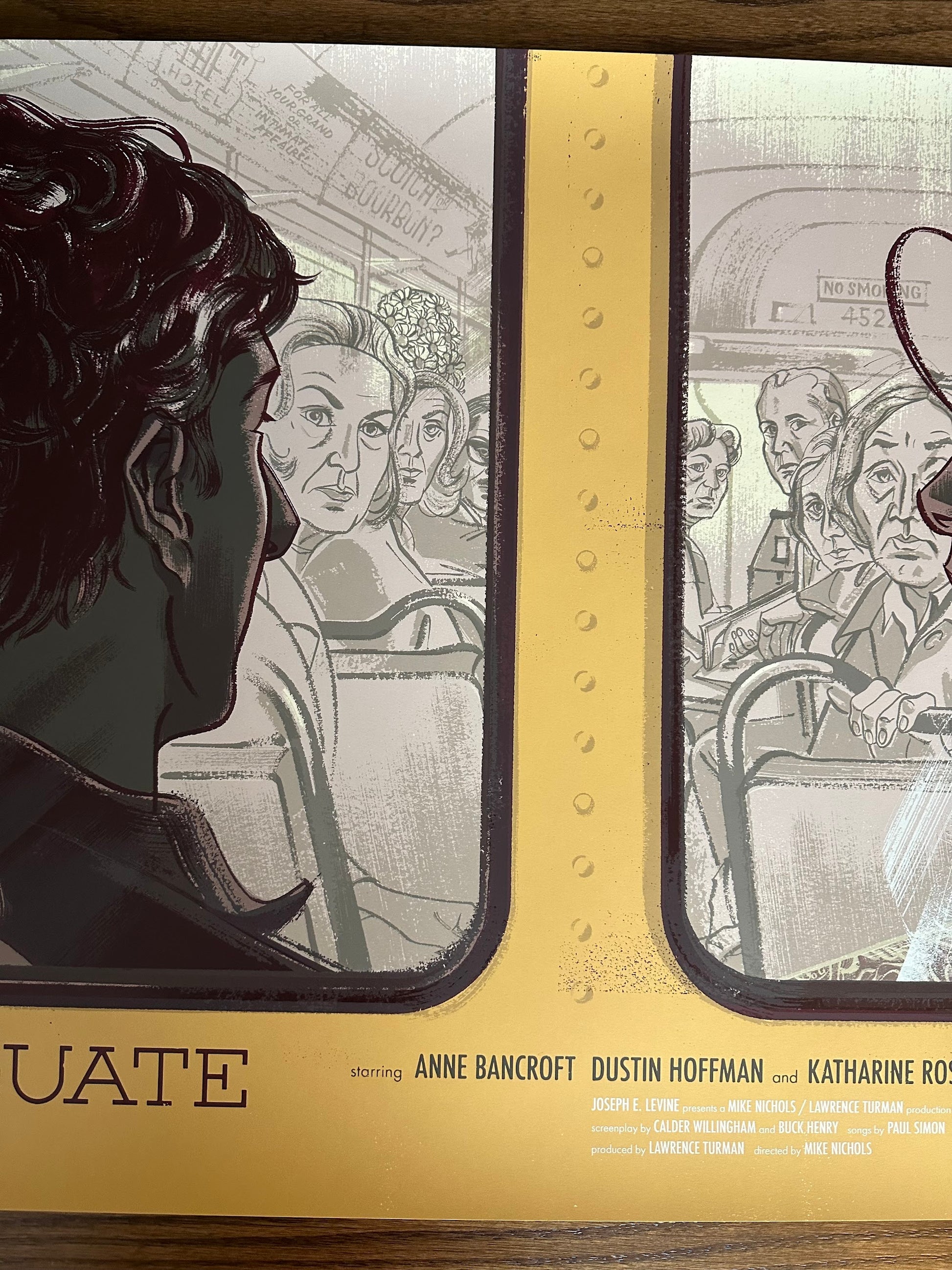 Anne Benjamin – The Graduate, 36 x 24 in, poster, image 3