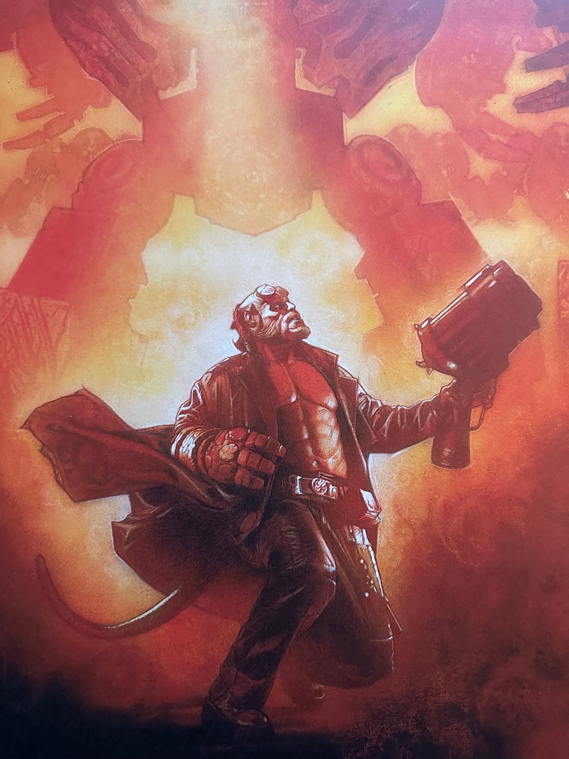 Drew Struzan – Hellboy II The Golden Army, 24 x 36 in, poster, image 2