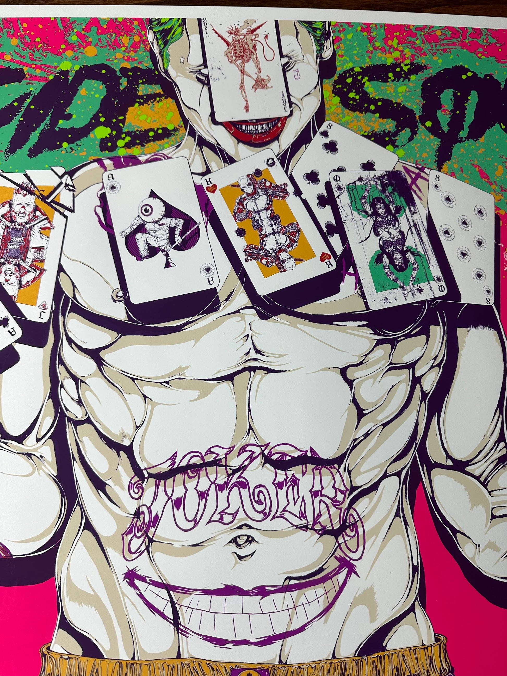 Boneface – Suicide Squad, 36 x 24 in, poster, image 2