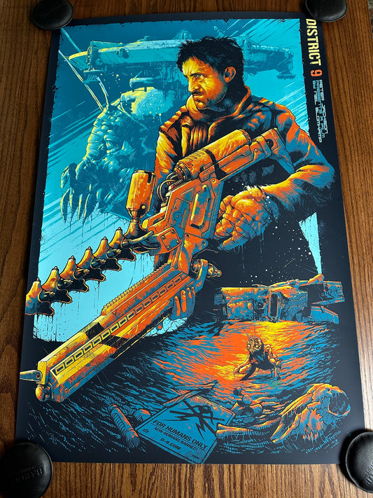 Luke Preece – District 9, 24 x 36 in, poster