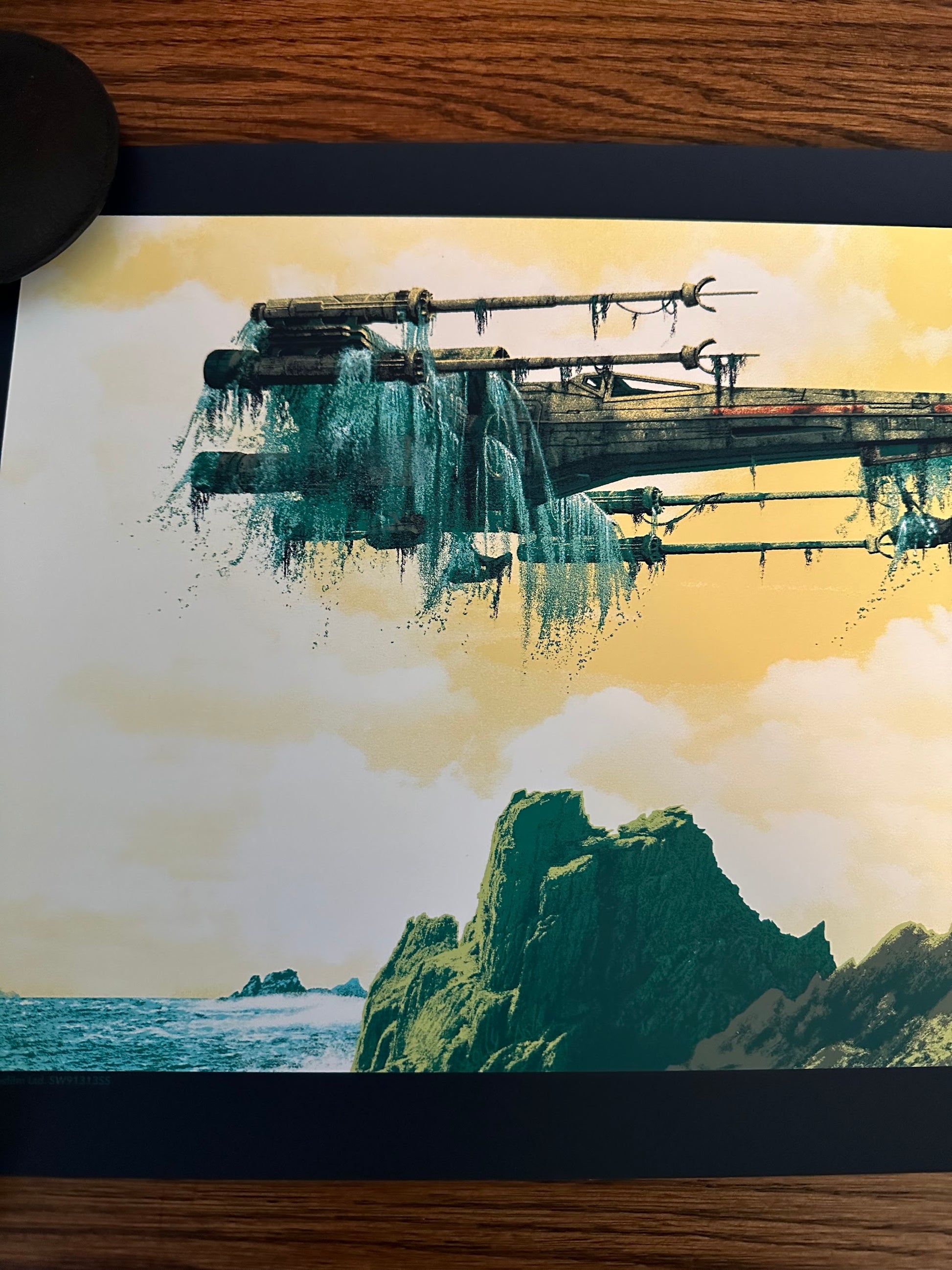 Mark Englert – The Destiny of a Jedi, 36 x 12 in, art print, image 5