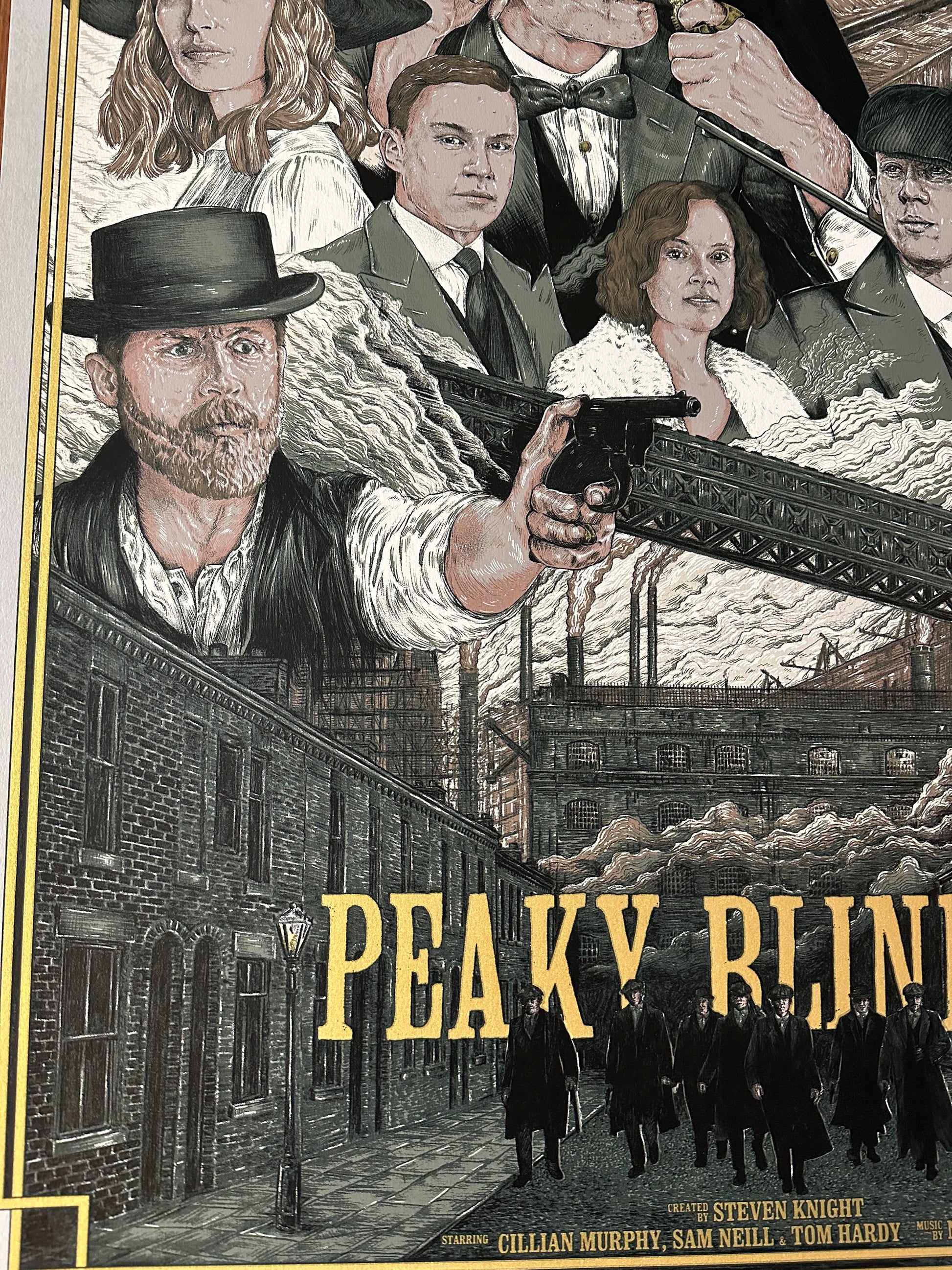 Andrew Rowland - Peaky Blinders 24x36 movie poster - detail image 5