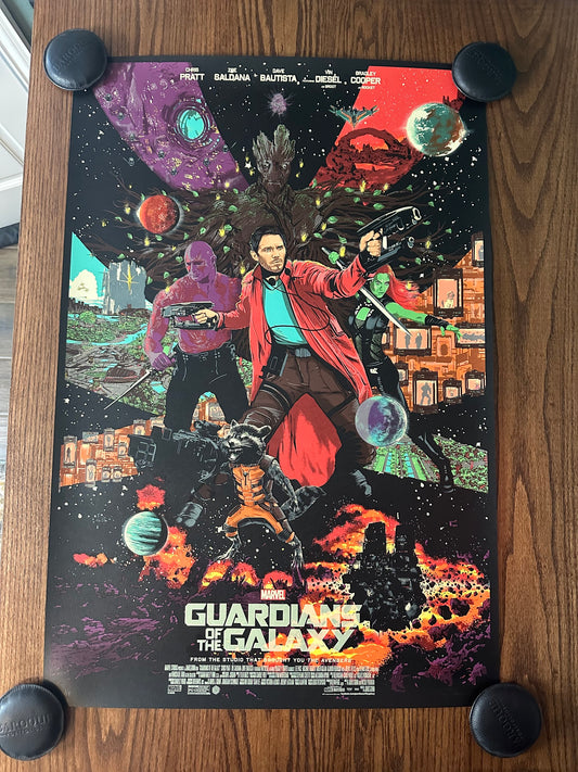 Raid71 – Guardians of the Galaxy, 24 x 36 in, poster
