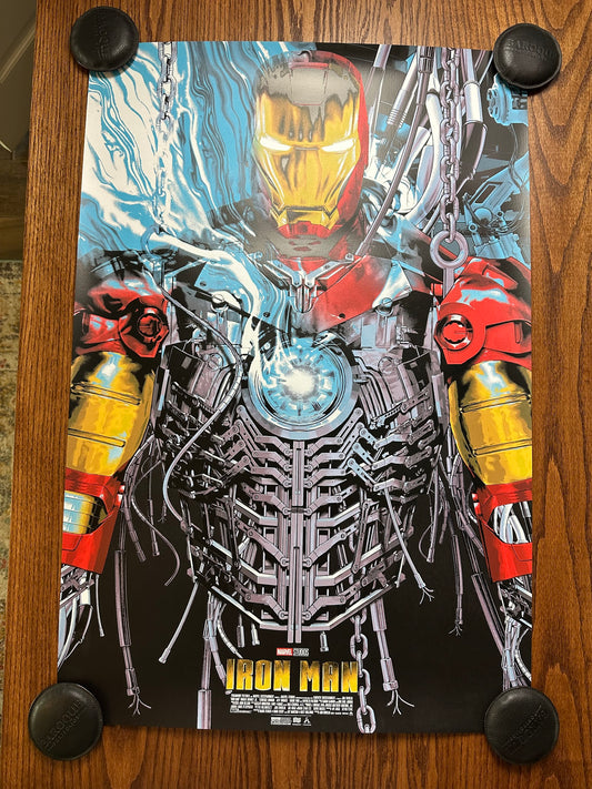 Anthony Petrie – Iron Man, 24 x 36 in, poster