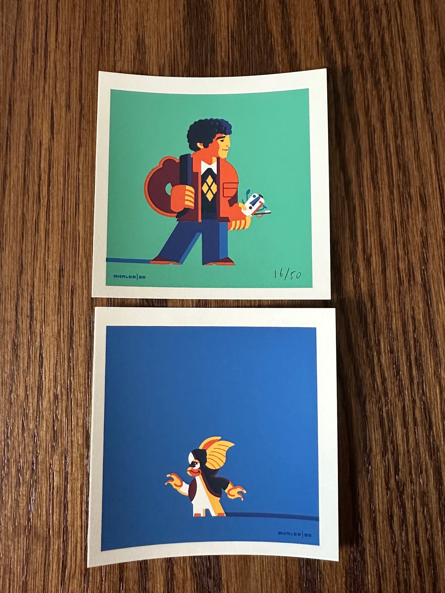 Tom Whalen - Gremlins Set 4x4 art print