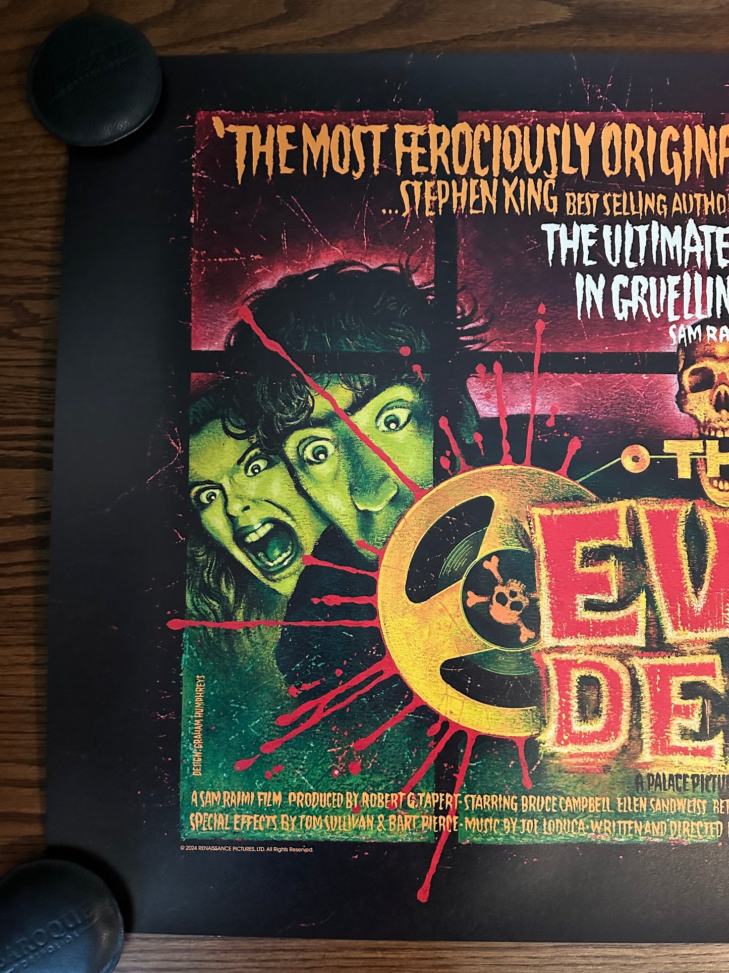 Graham Humphrey – Evil Dead, 36 x 24 in, poster, image 2