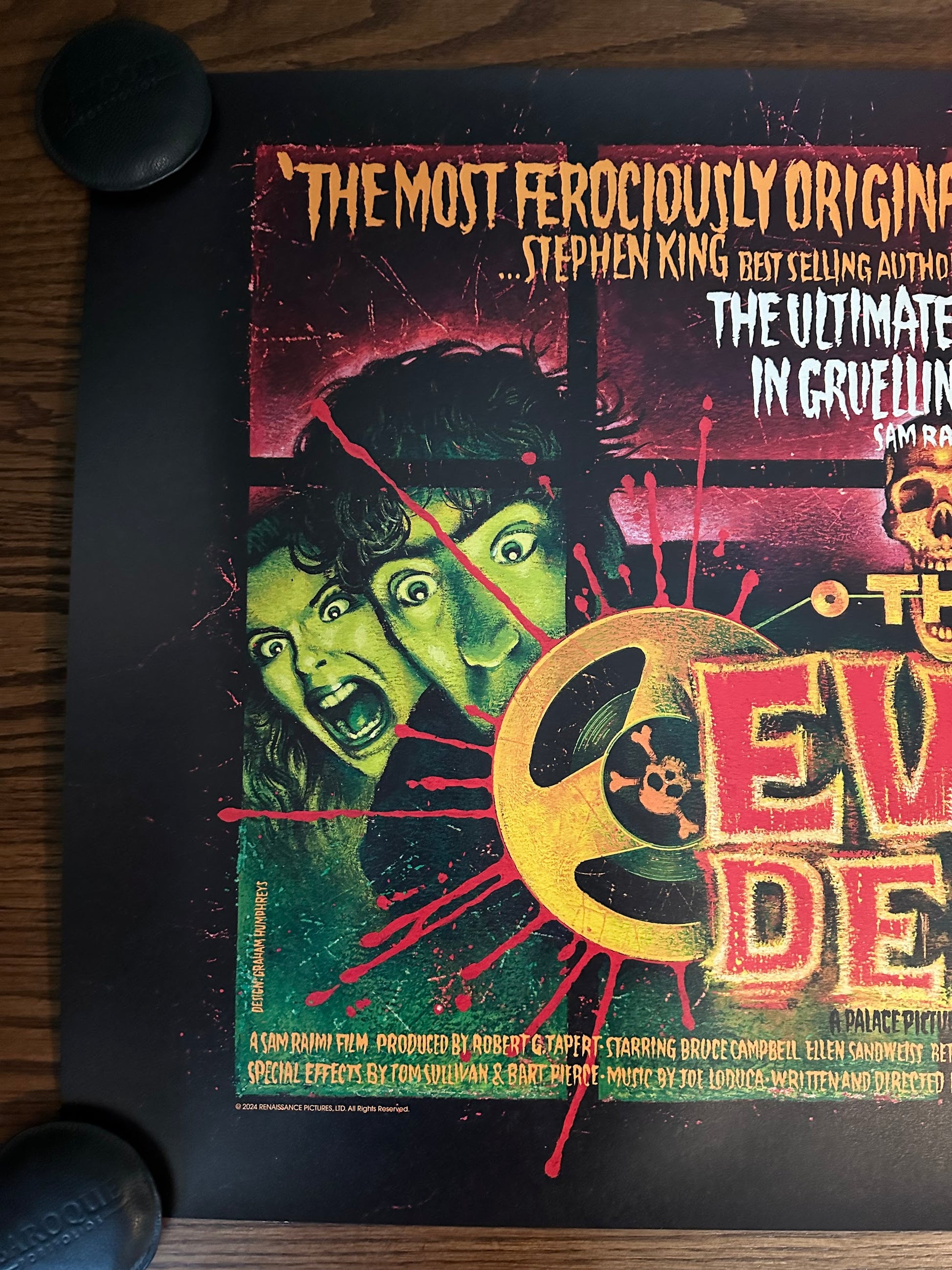 Graham Humphrey – Evil Dead, 36 x 24 in, poster, image 2