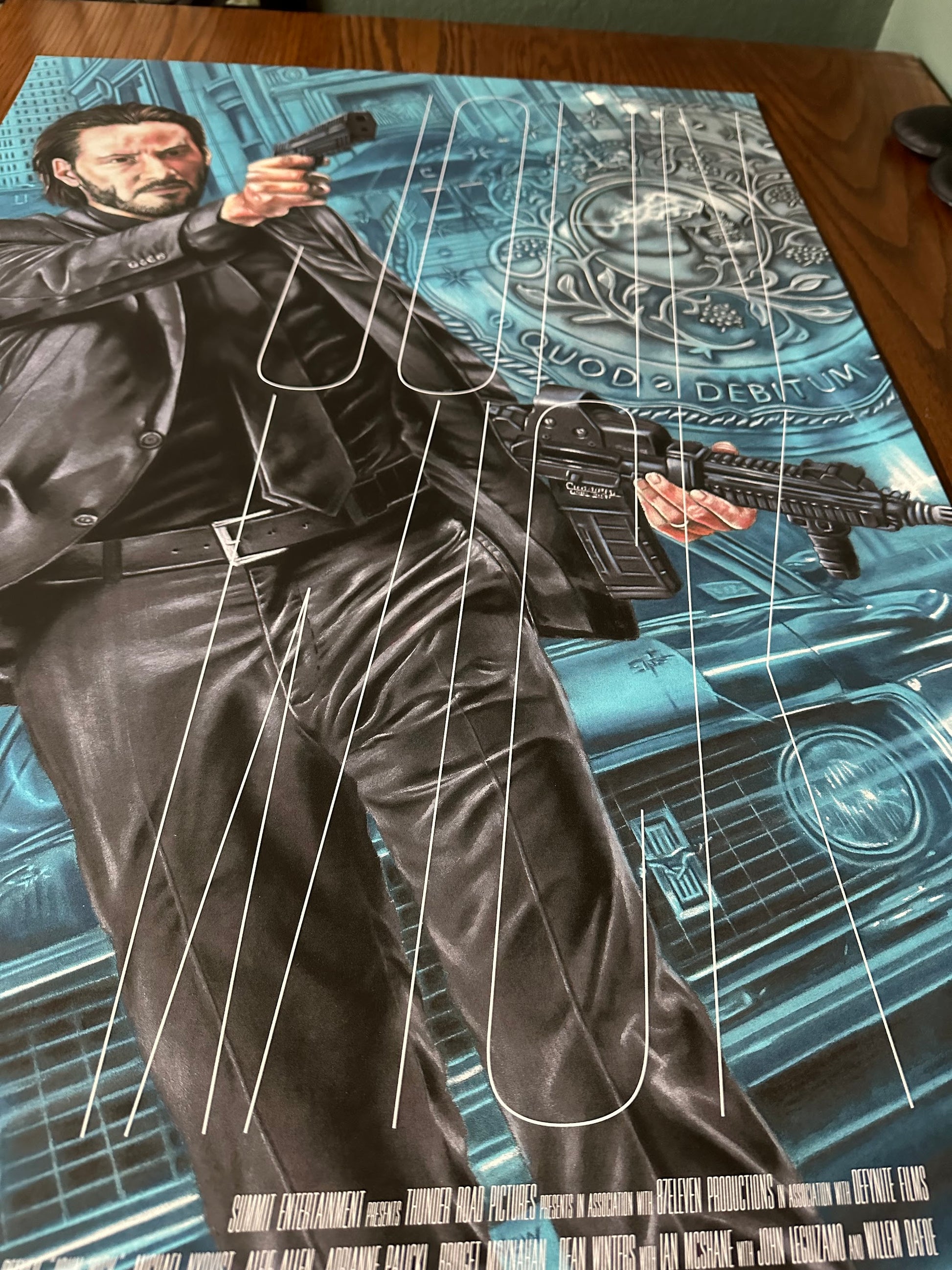 Victor Garduno – John Wick, 24 x 36 in, poster, image 7